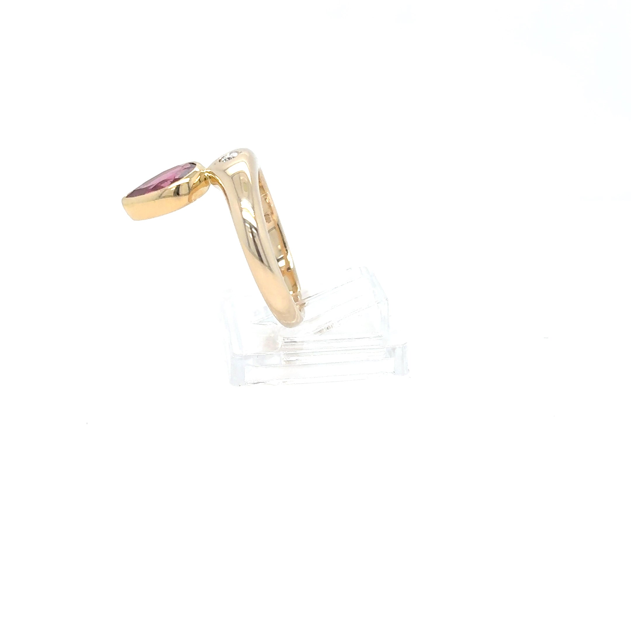 Ring Gelbgold Brillant 585/14kt Gr.56