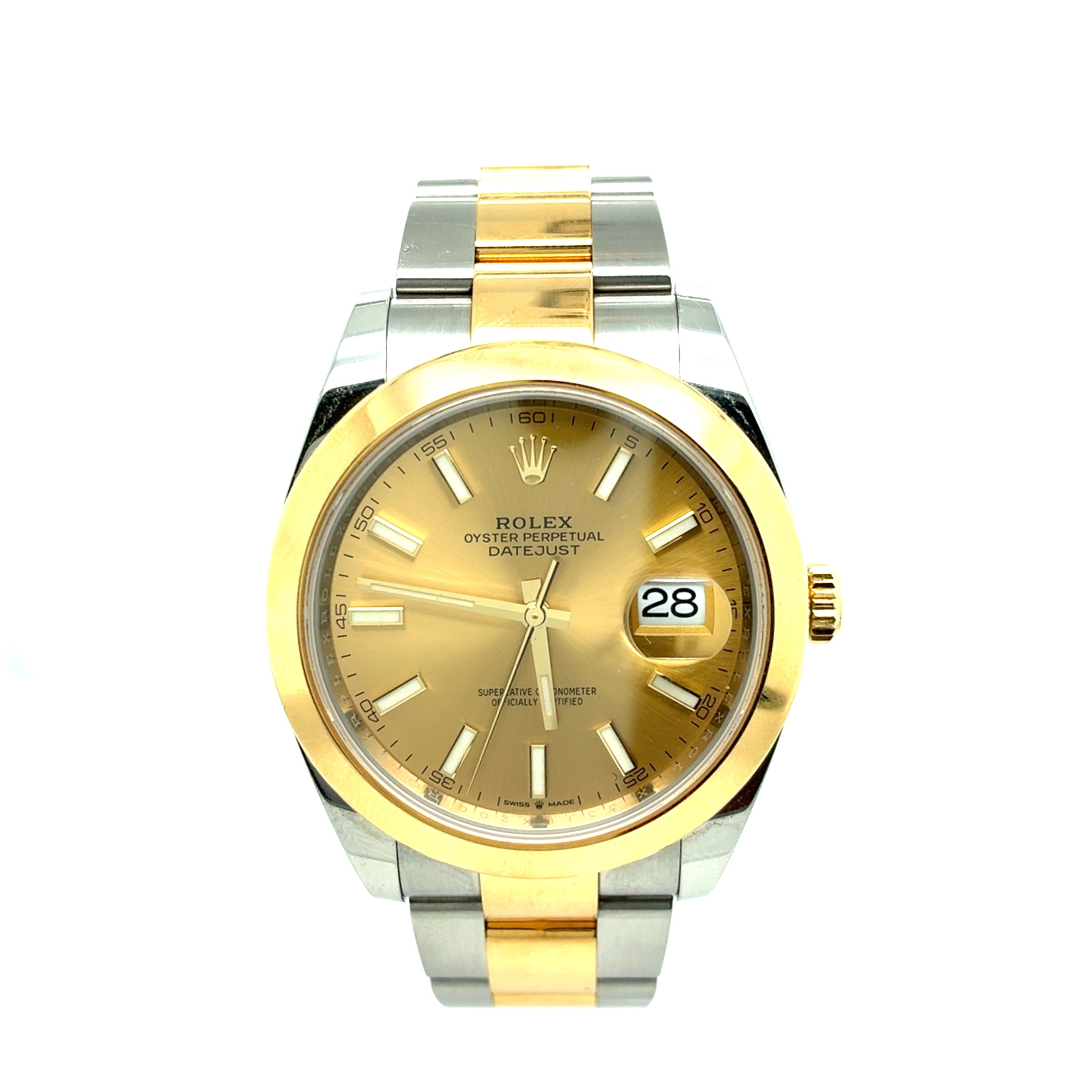 Rolex Datejust 41 mm Ref.: 126303 Stahl/Gold
