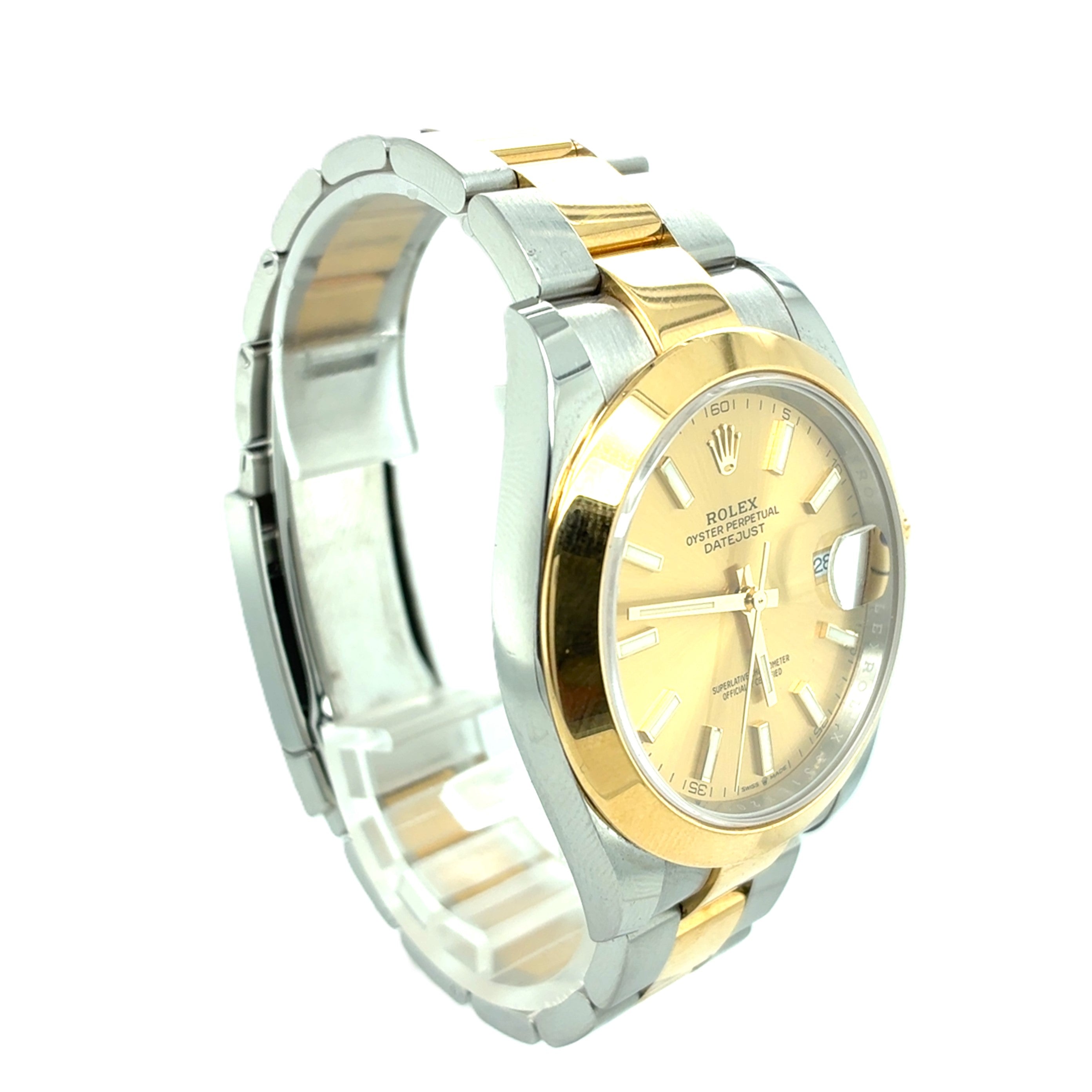 Rolex Datejust 41 mm Ref.: 126303 Stahl/Gold