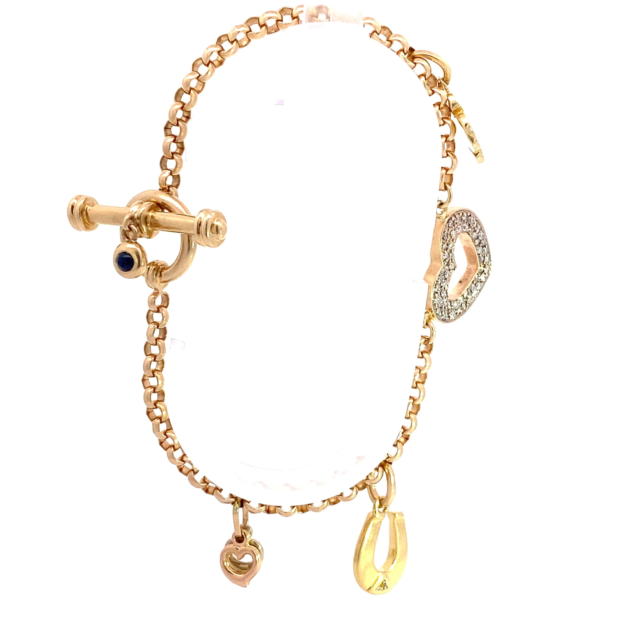 Armband Gelb Gold 585 14 Karat Brillant