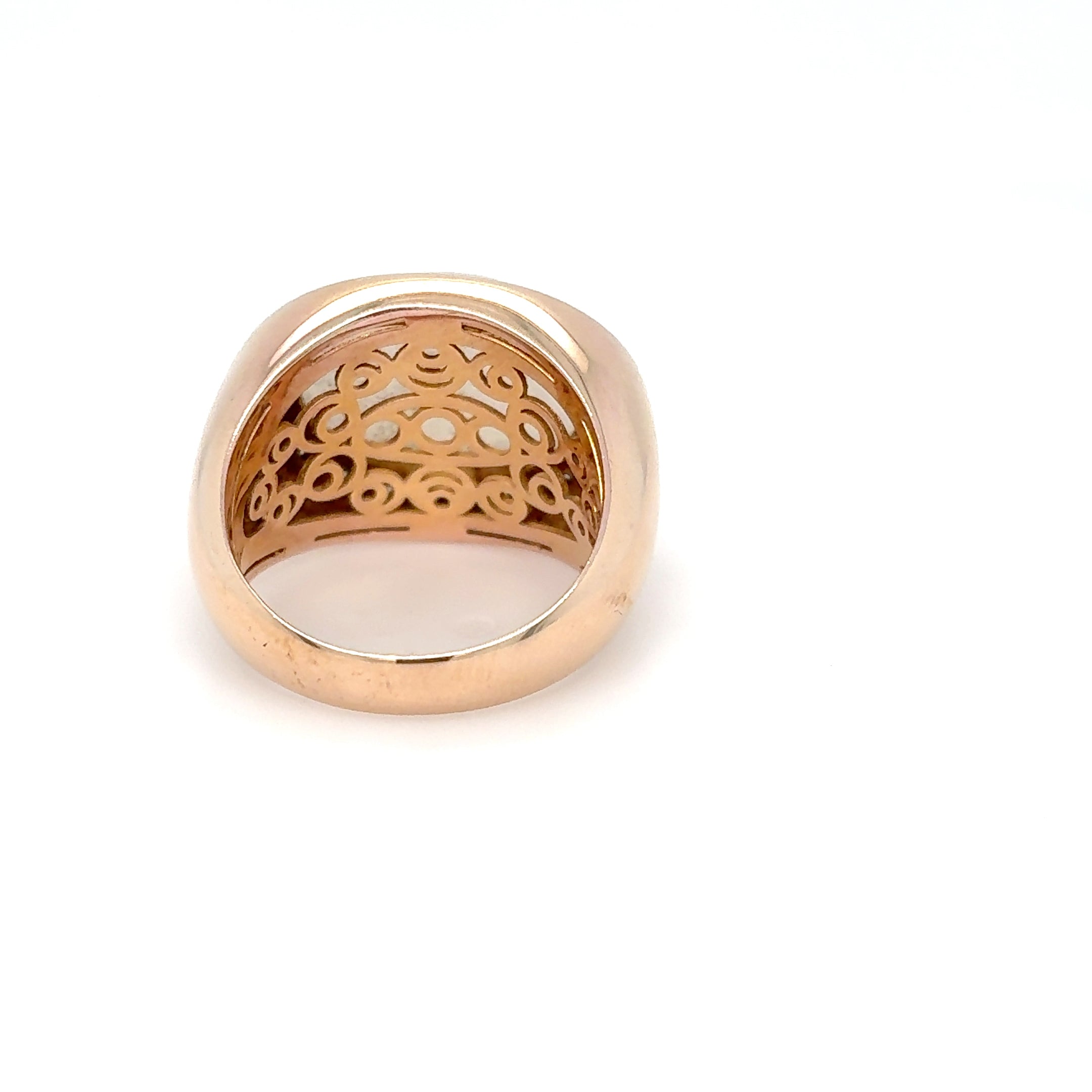 Ring Mondstein 333/8kt Gr.53