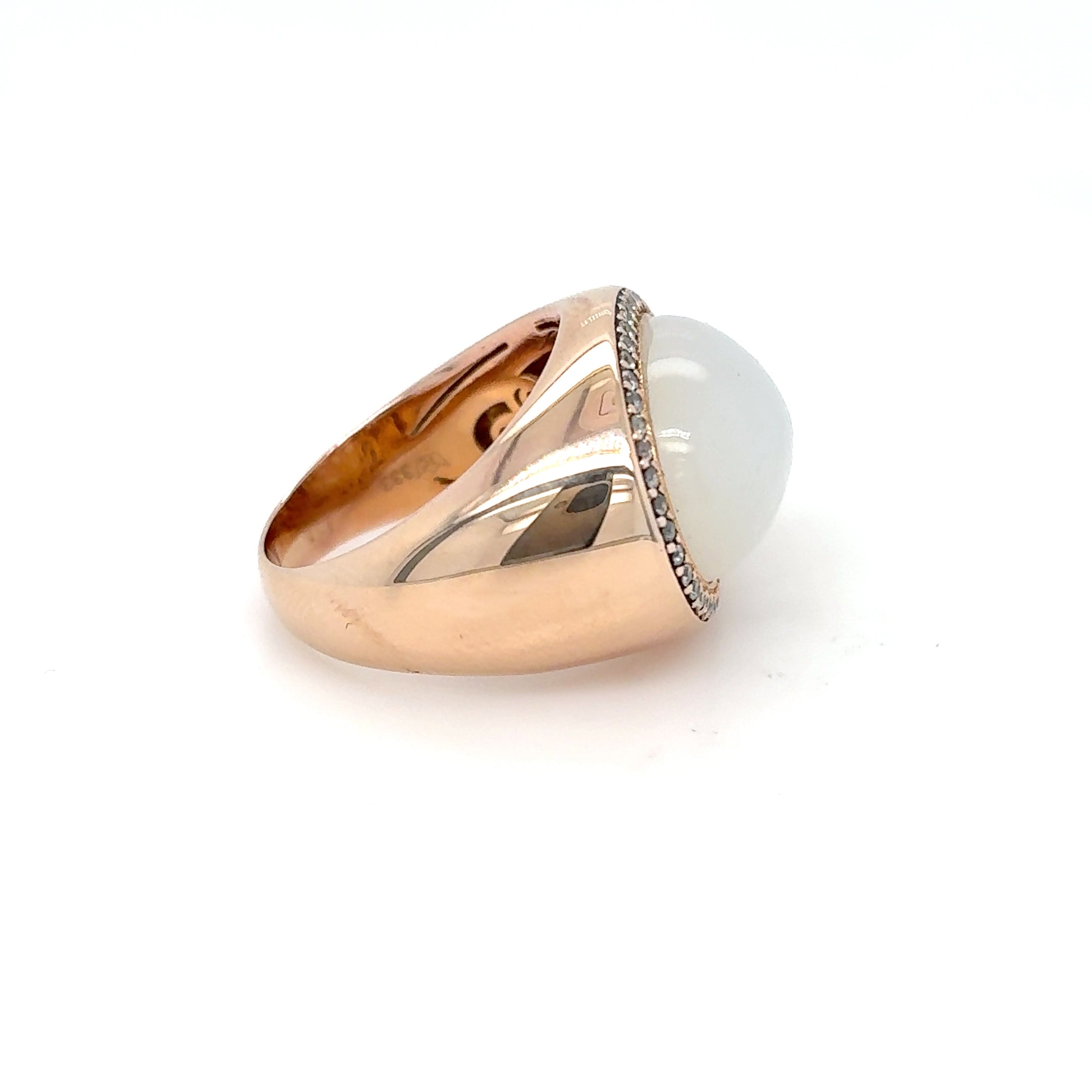 Ring Mondstein 333/8kt Gr.53