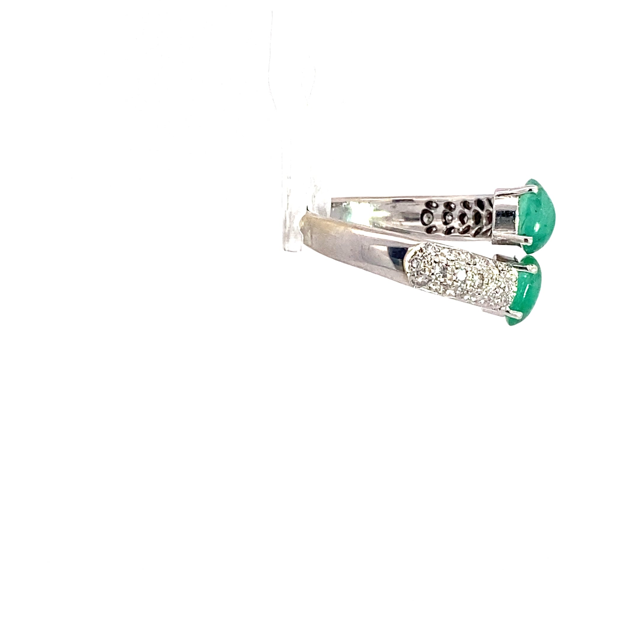 Brillanten ca. 0,36ct Ring Weißgold 750 18 Karat