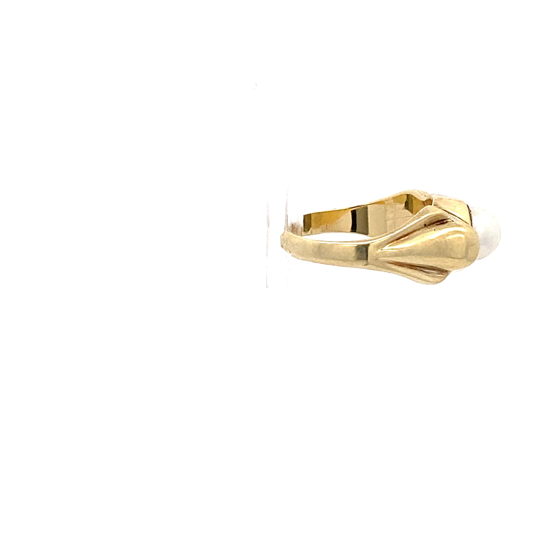 Damenring Gold 585 mit Perle