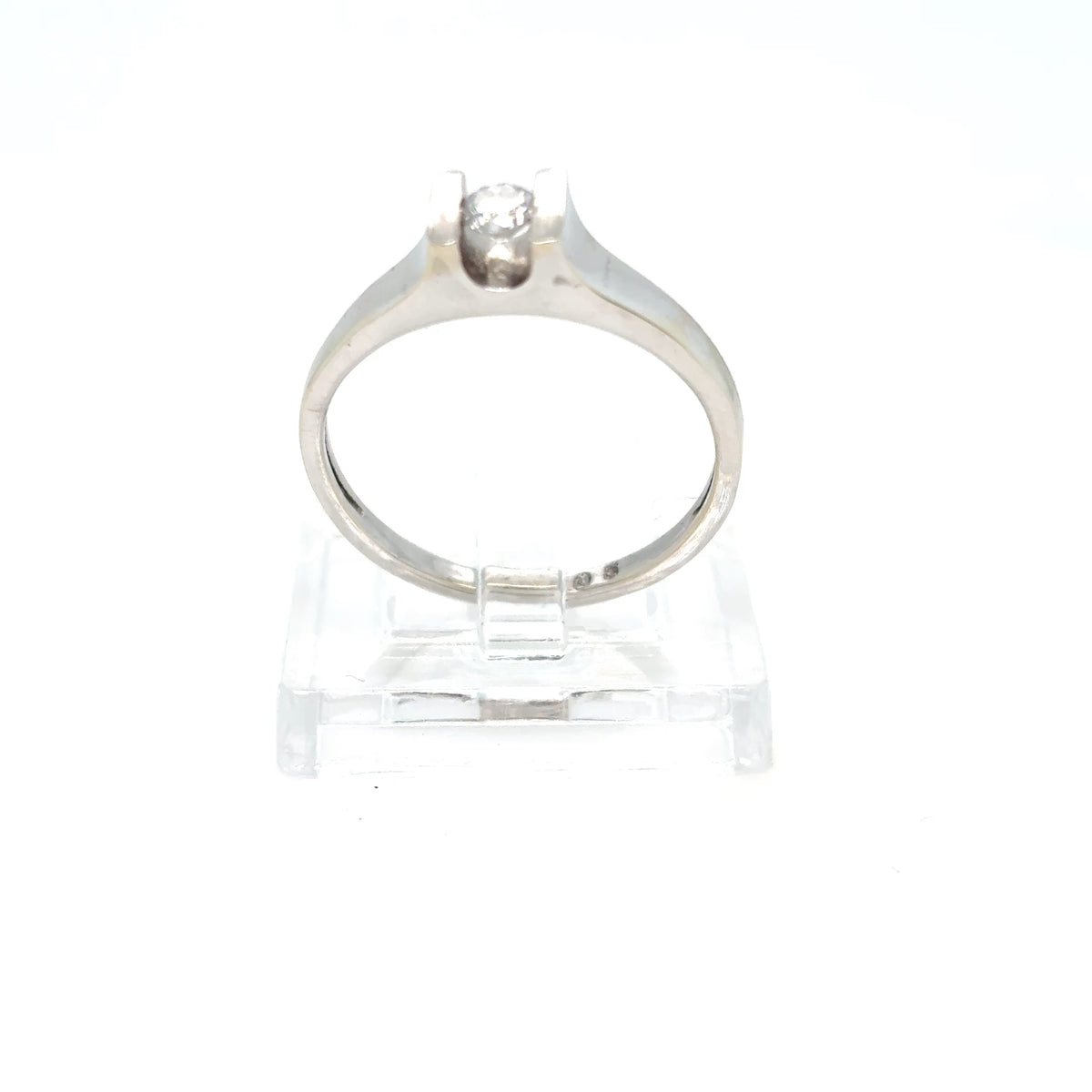 Brillantring ca. 0,10 ct Weißgold 585/14k