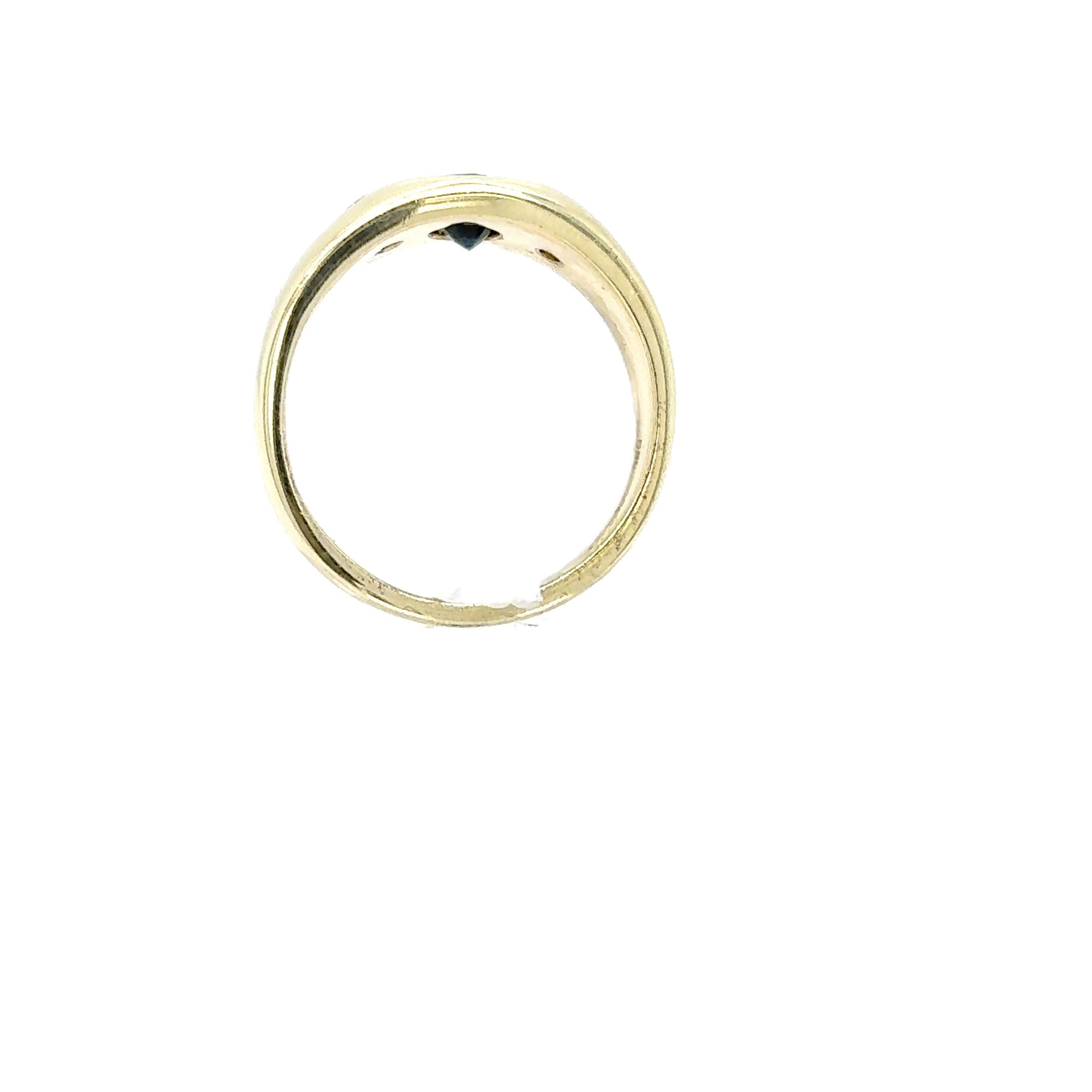 Ring Gelbgold 585/14kt Brillanten Gr.57