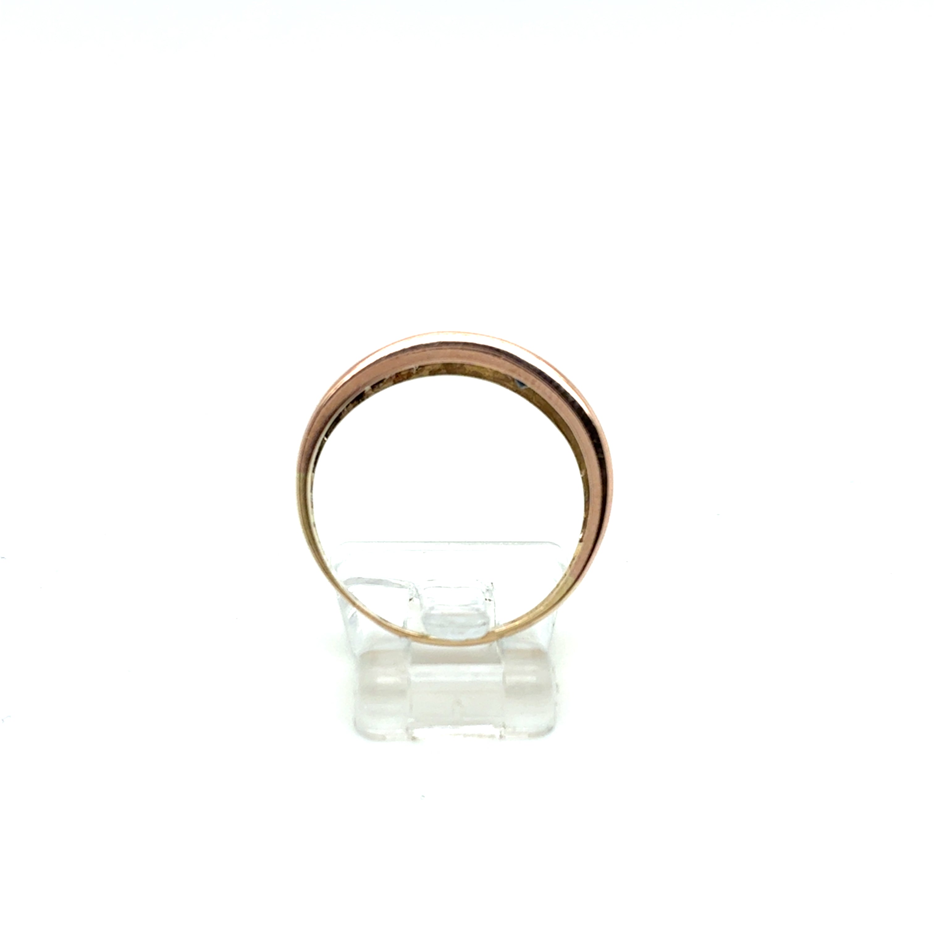 Ring Goldring 585/14 Karat Gelb/Weiß/Rotgold Gr.54
