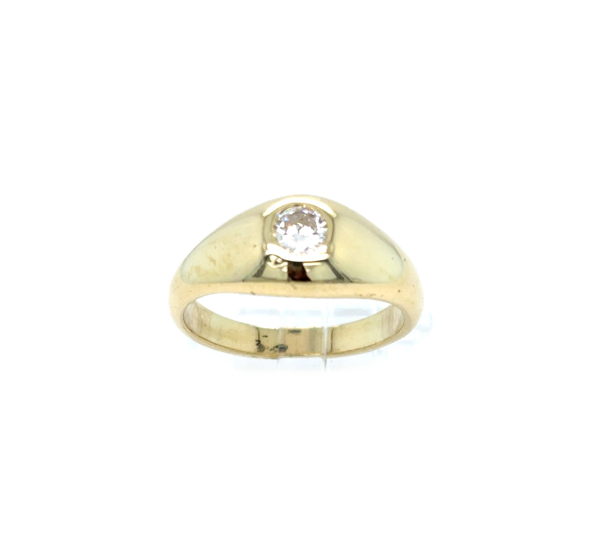 Brillantring Gelbgold 585 14kt Gr.53