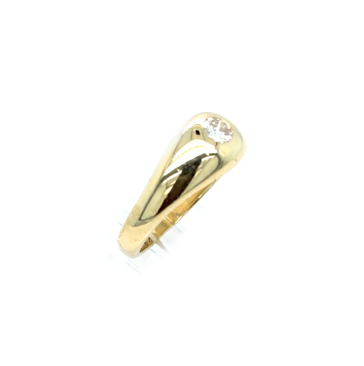 Brillantring Gelbgold 585 14kt Gr.53