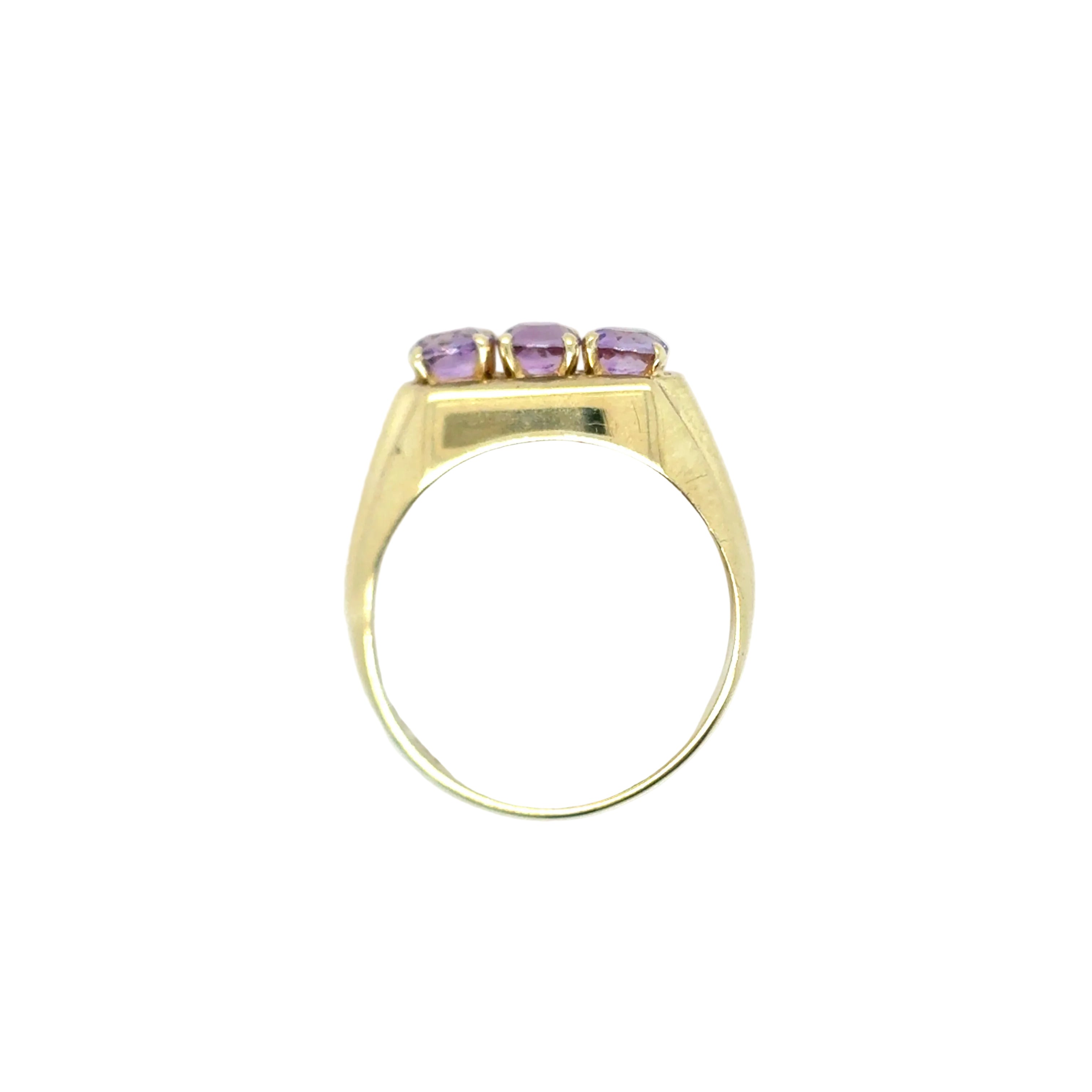 Ring Gelbgold 333 8ikt Gr.59/60