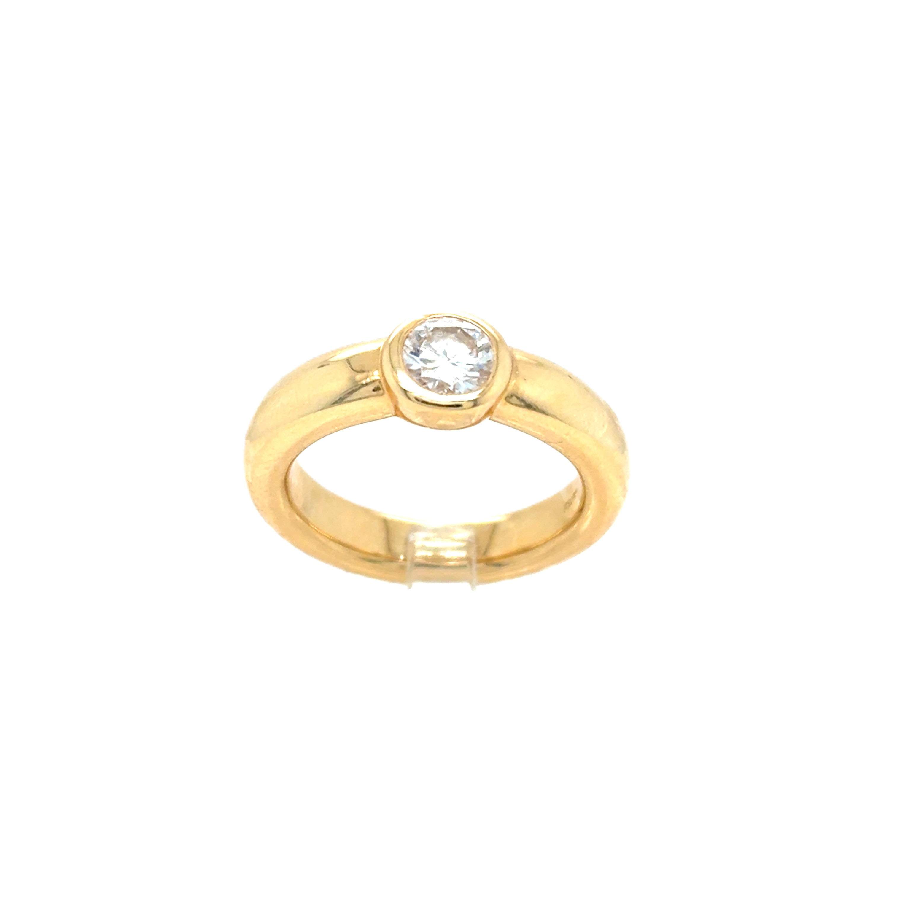 Ring Gelbgold 750/18kt Gr.51