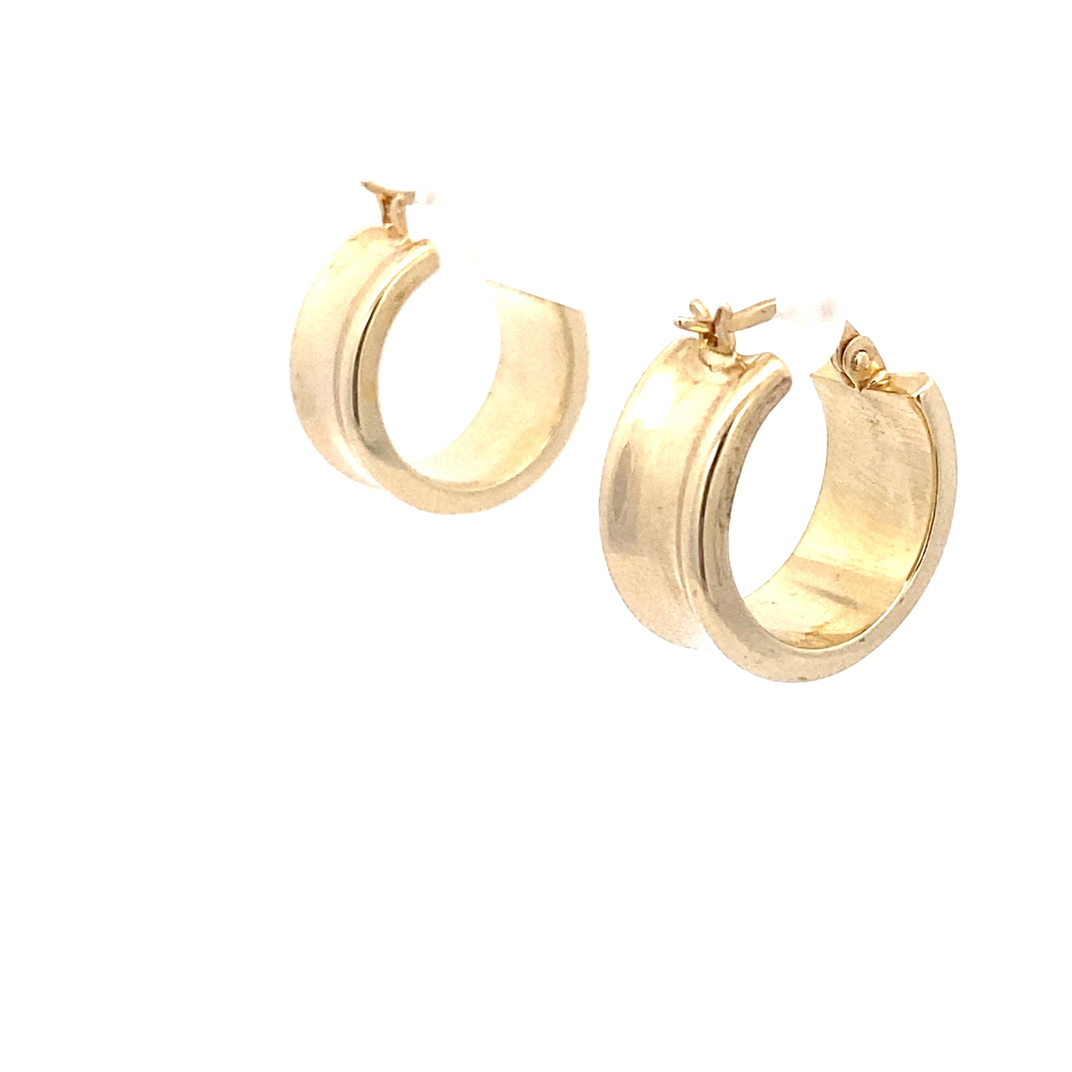 Gold Ohrringe 585/14kt Creolen Goldcreolen Goldschmuck Edel