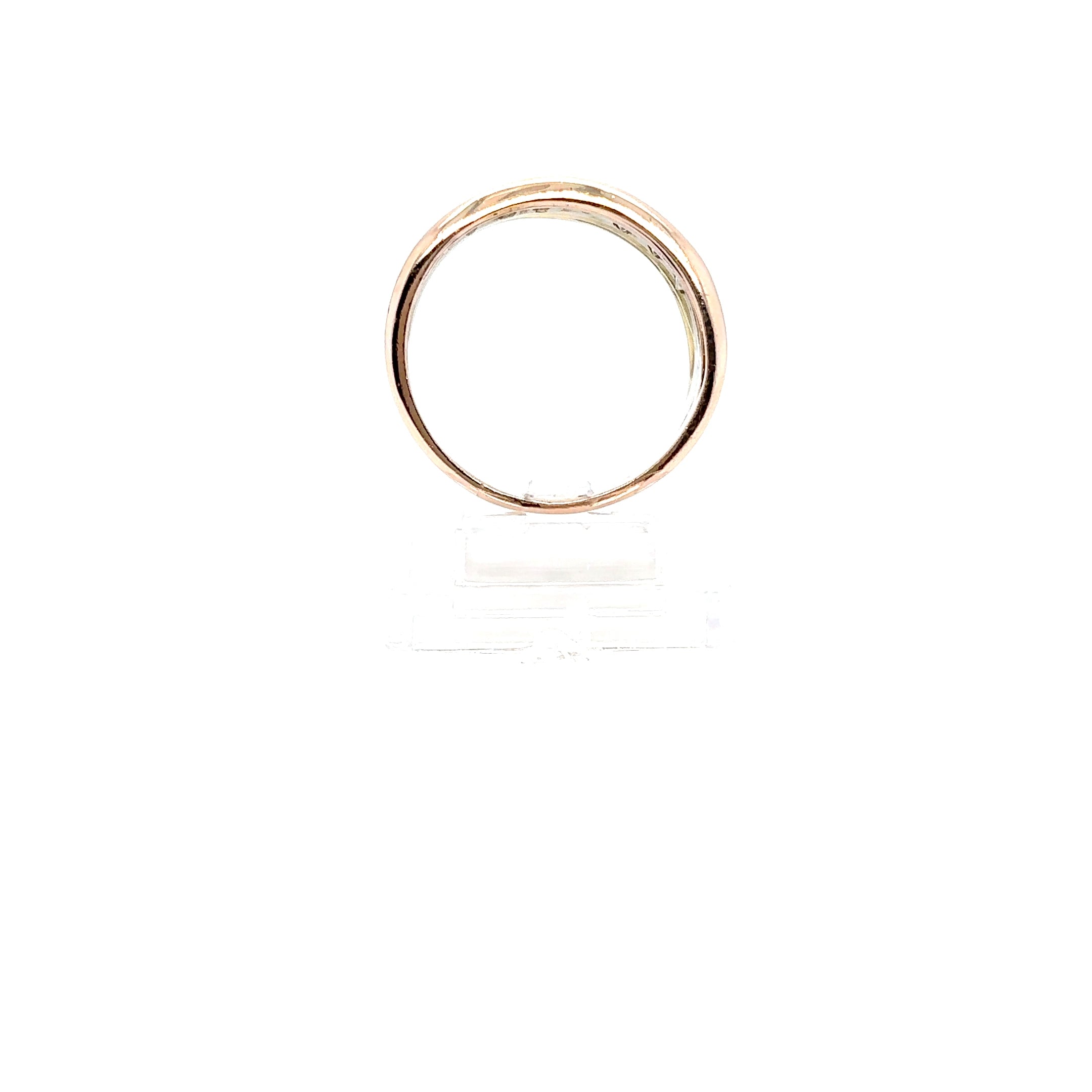 Tricolor Gold Ring 585 14kt Gr.59