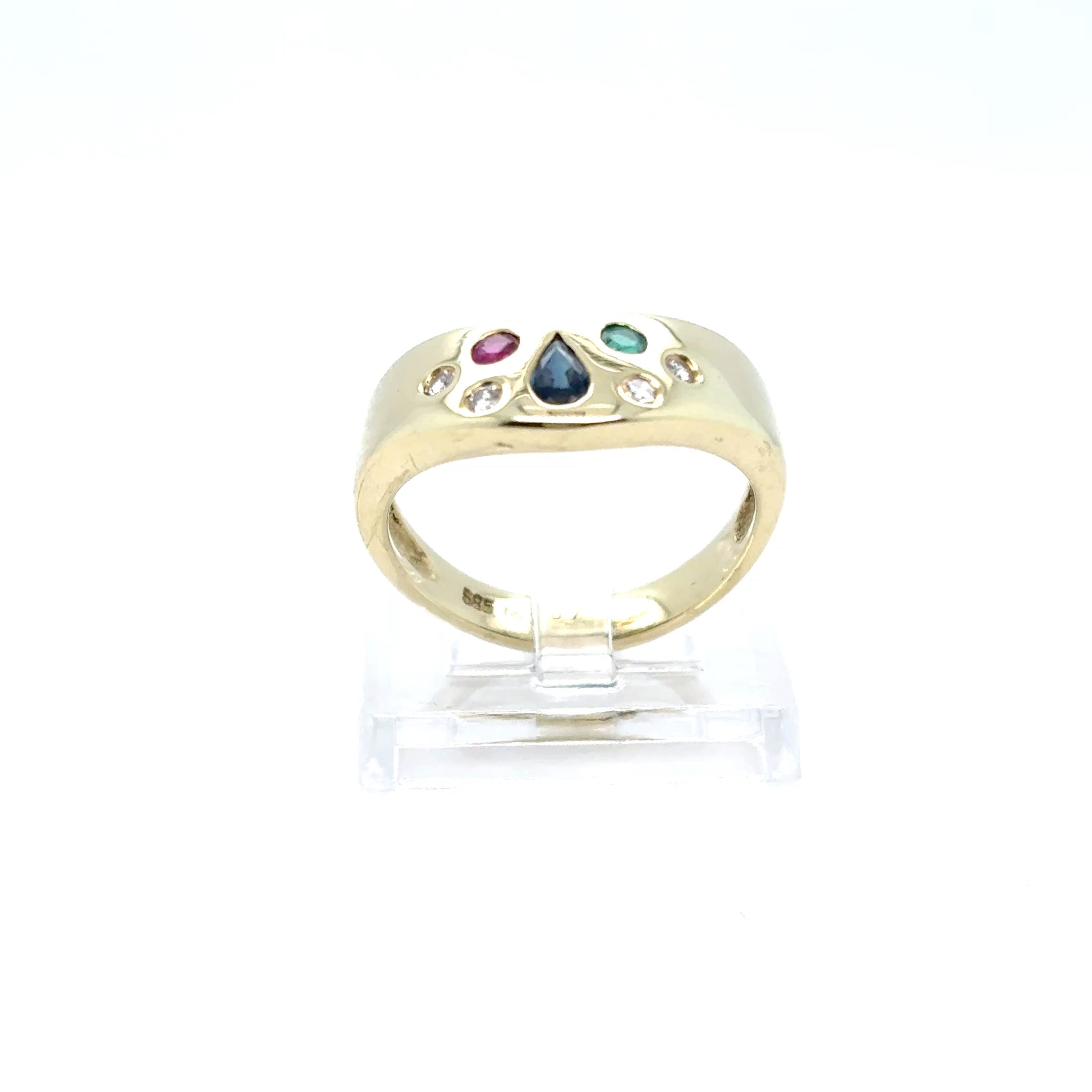 Brillantring Gelbgold 585/14kt
