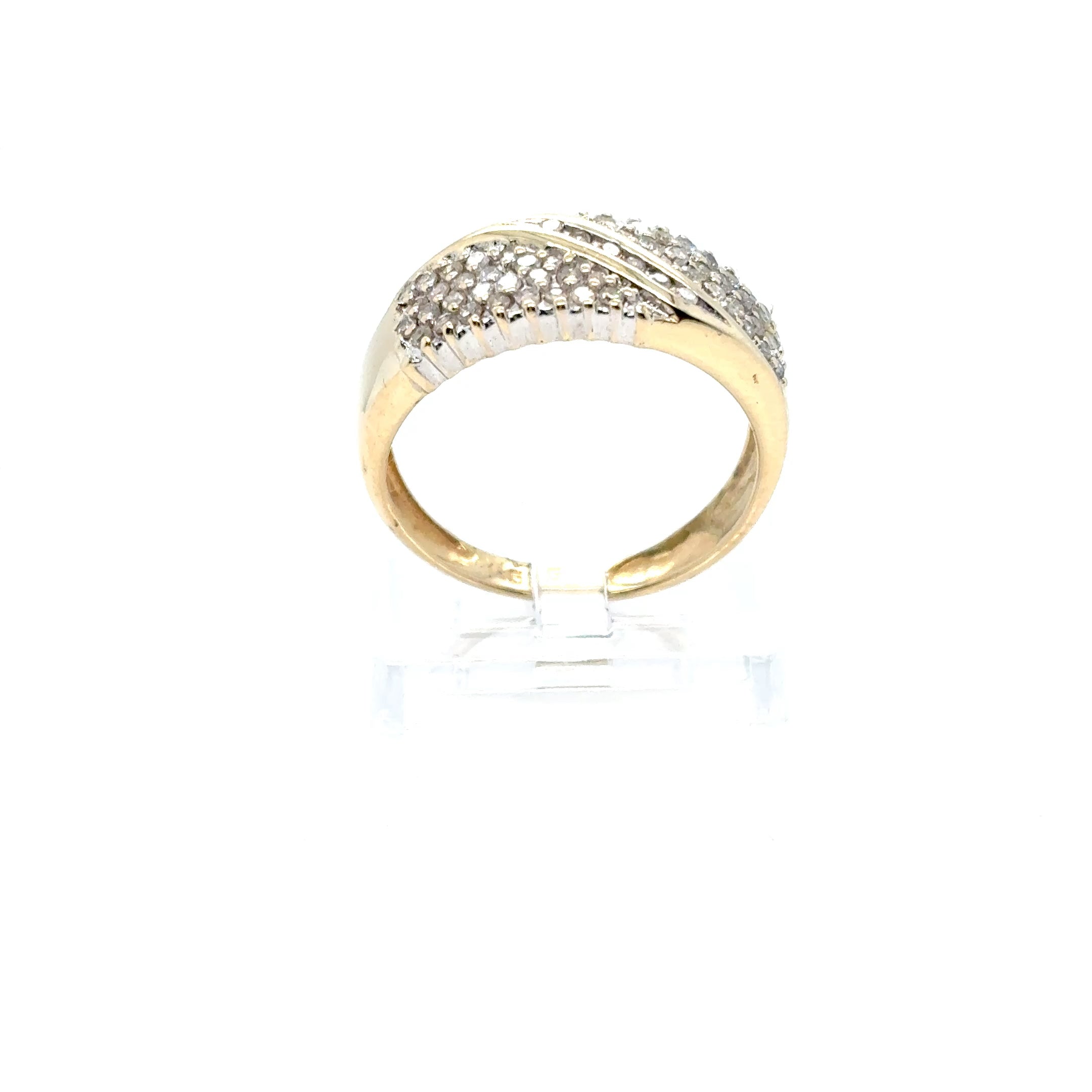 Diamant Ring 585 Gelbgold 14kt Gr.59