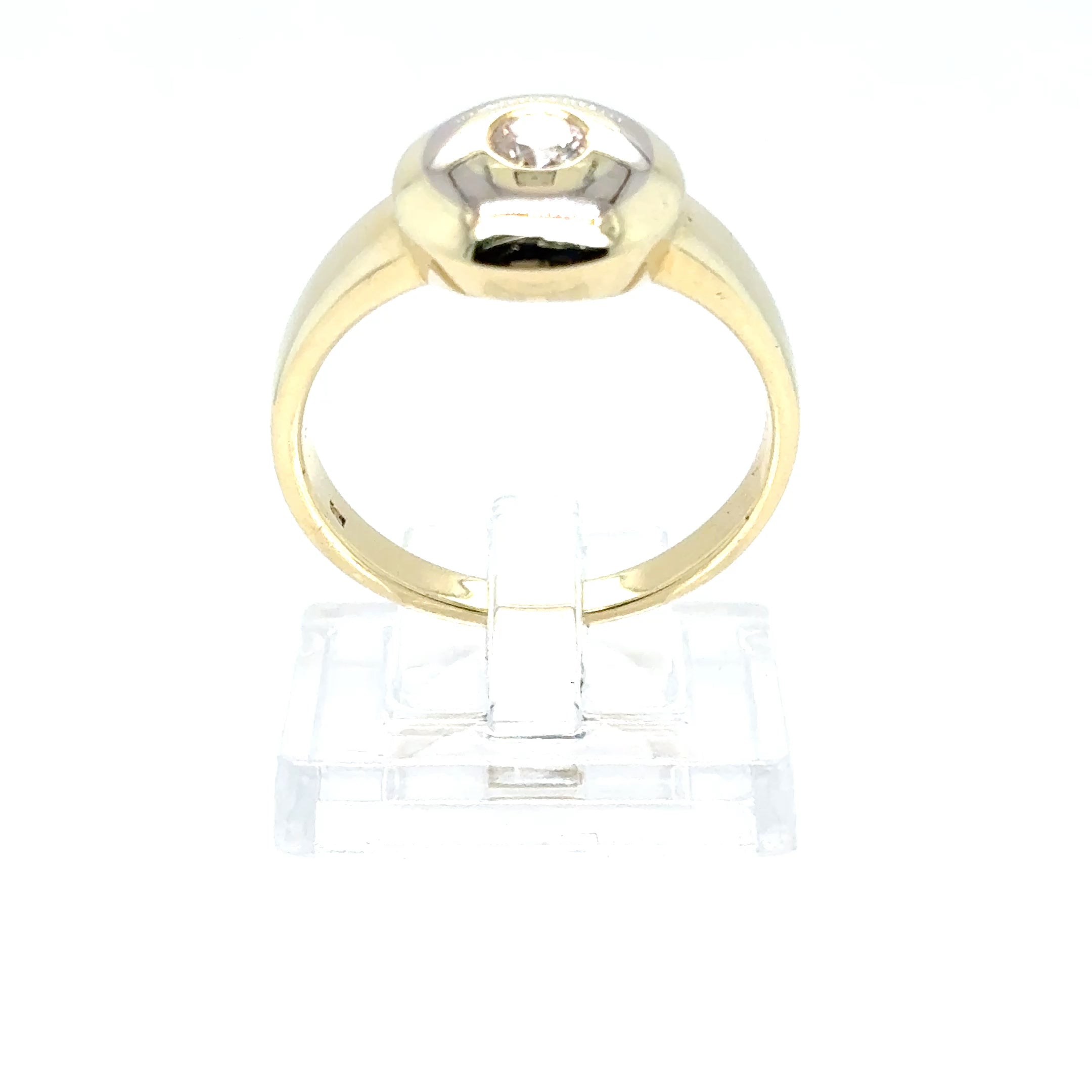 Brillantring Gelbgold 585/14 kt