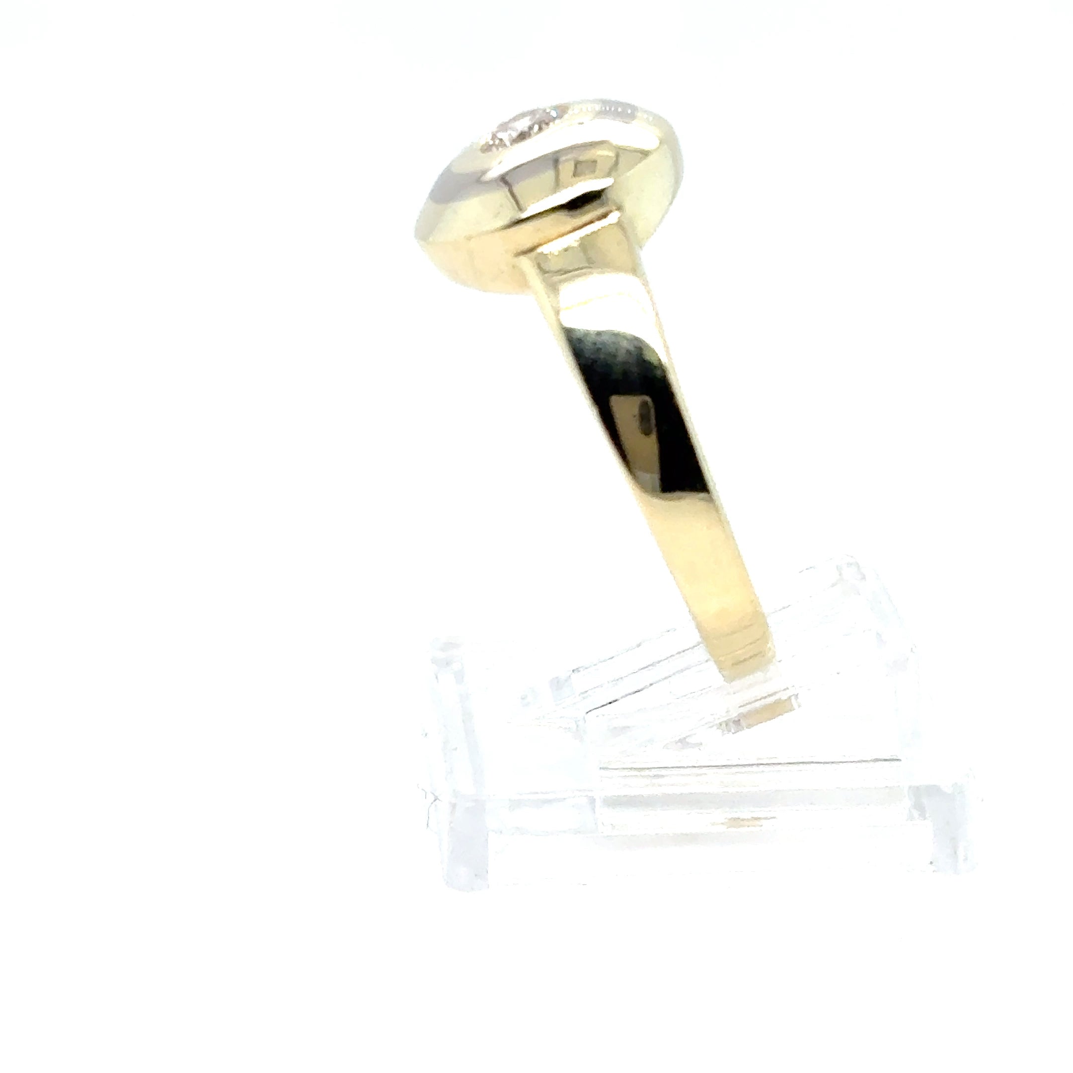 Brillantring Gelbgold 585/14 kt