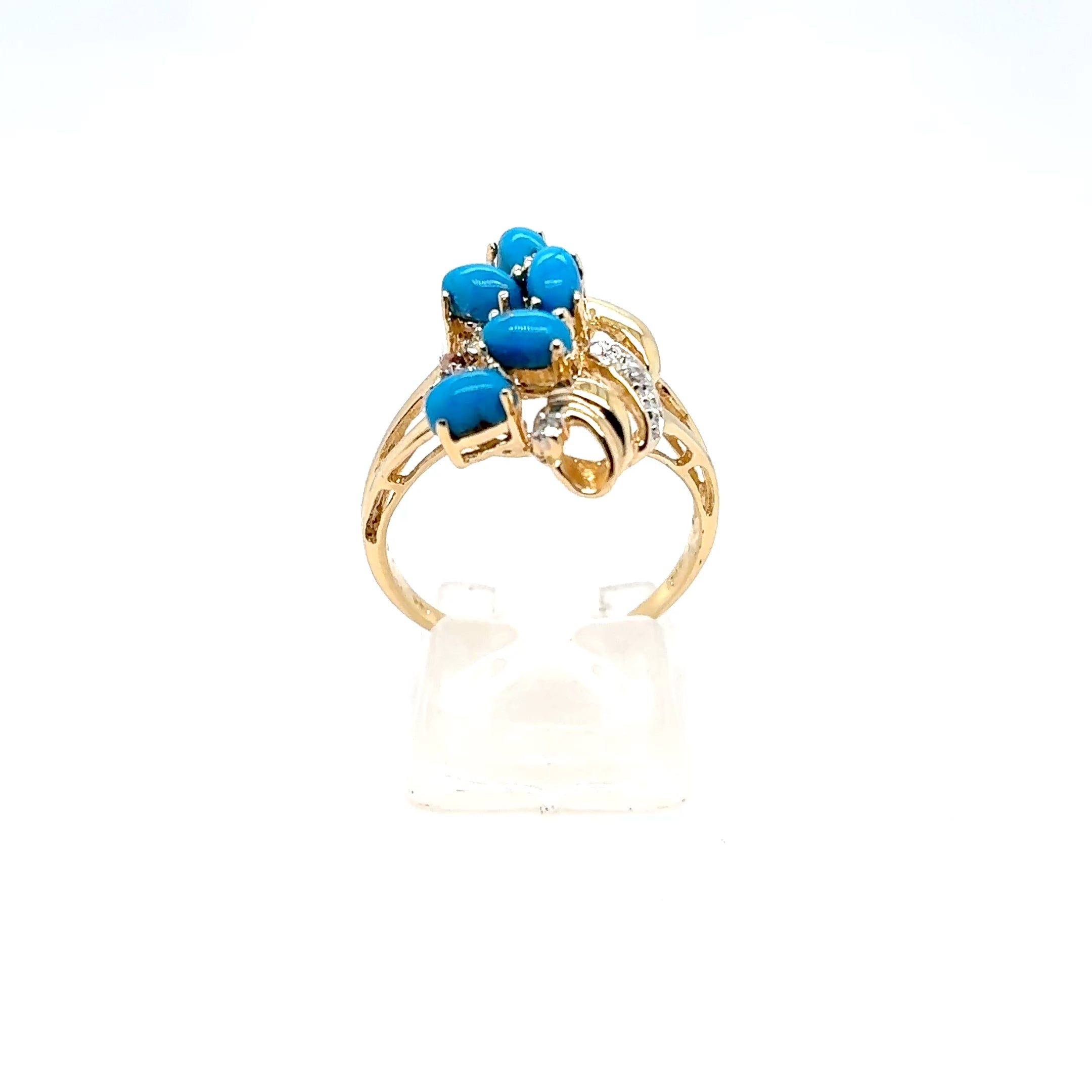Diamantring 585/14kt