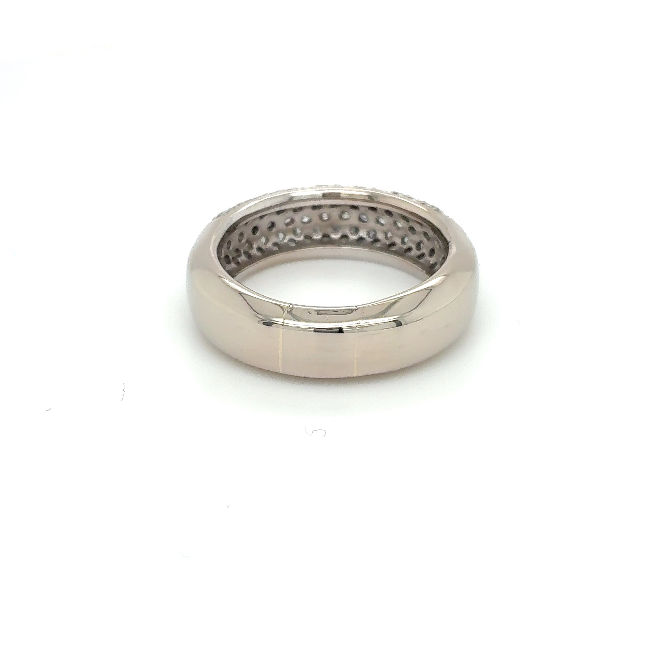 Brillant Ring 585 Weißgold 14kt Gr. 58