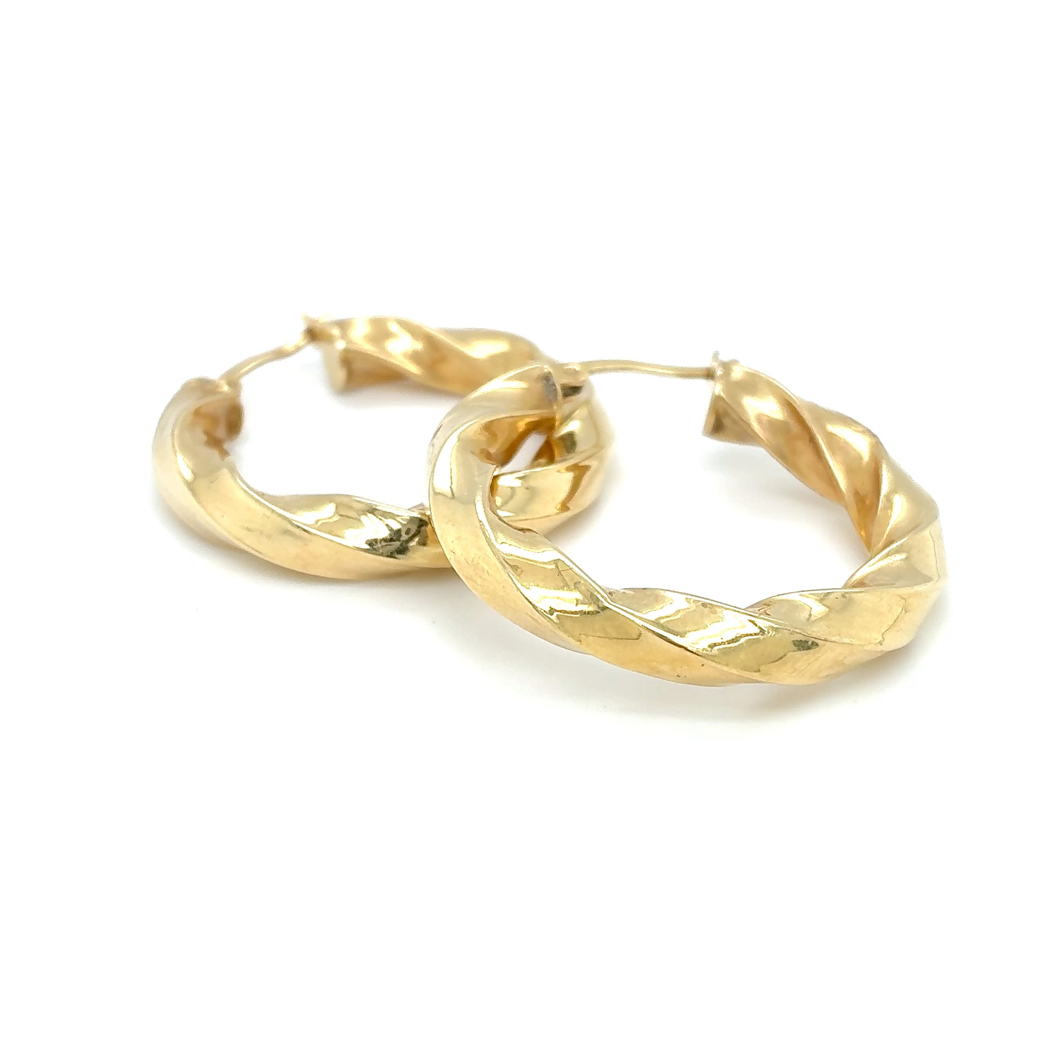 Ohrringe Creolen Gold 585/14 KT