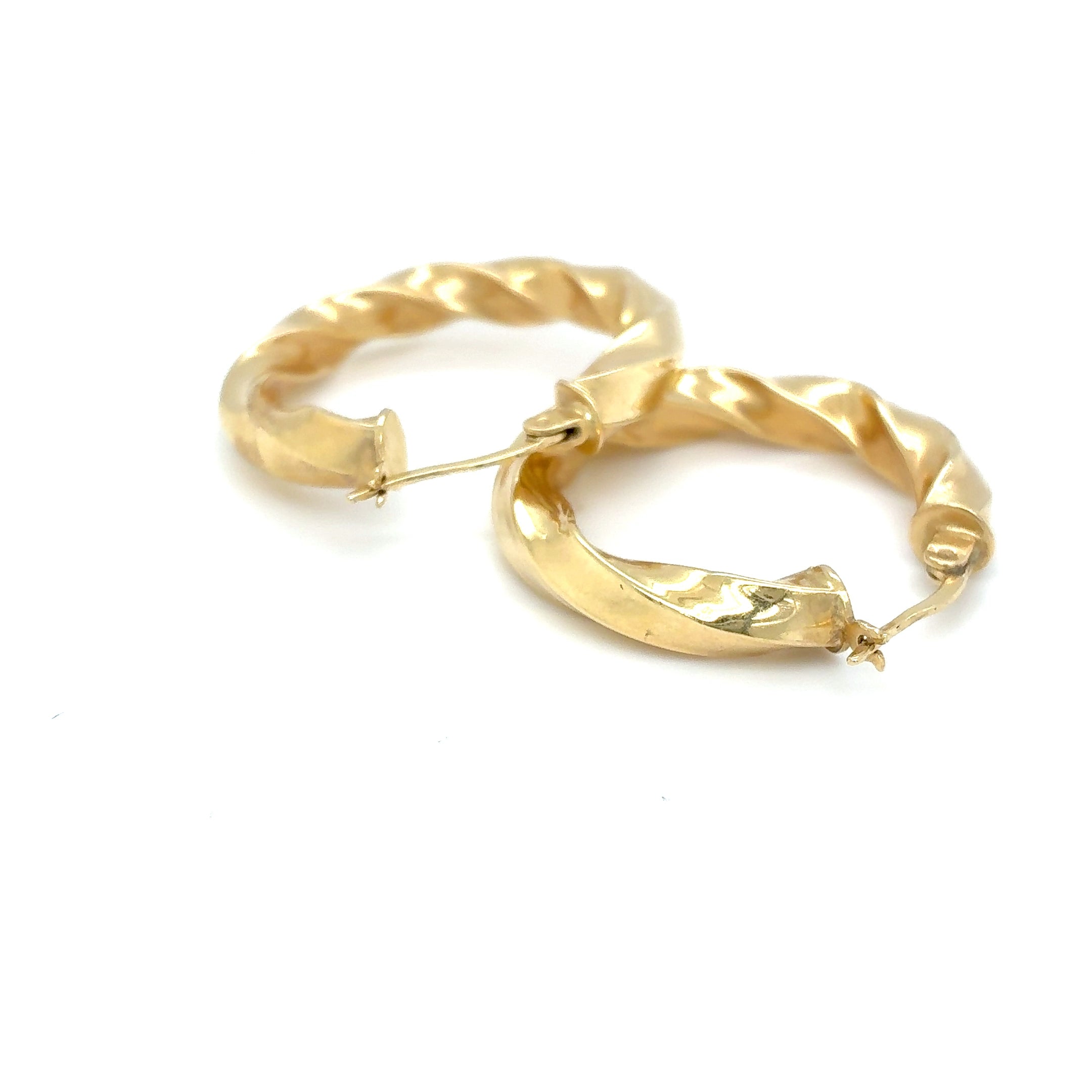 Ohrringe Creolen Gold 585/14 KT