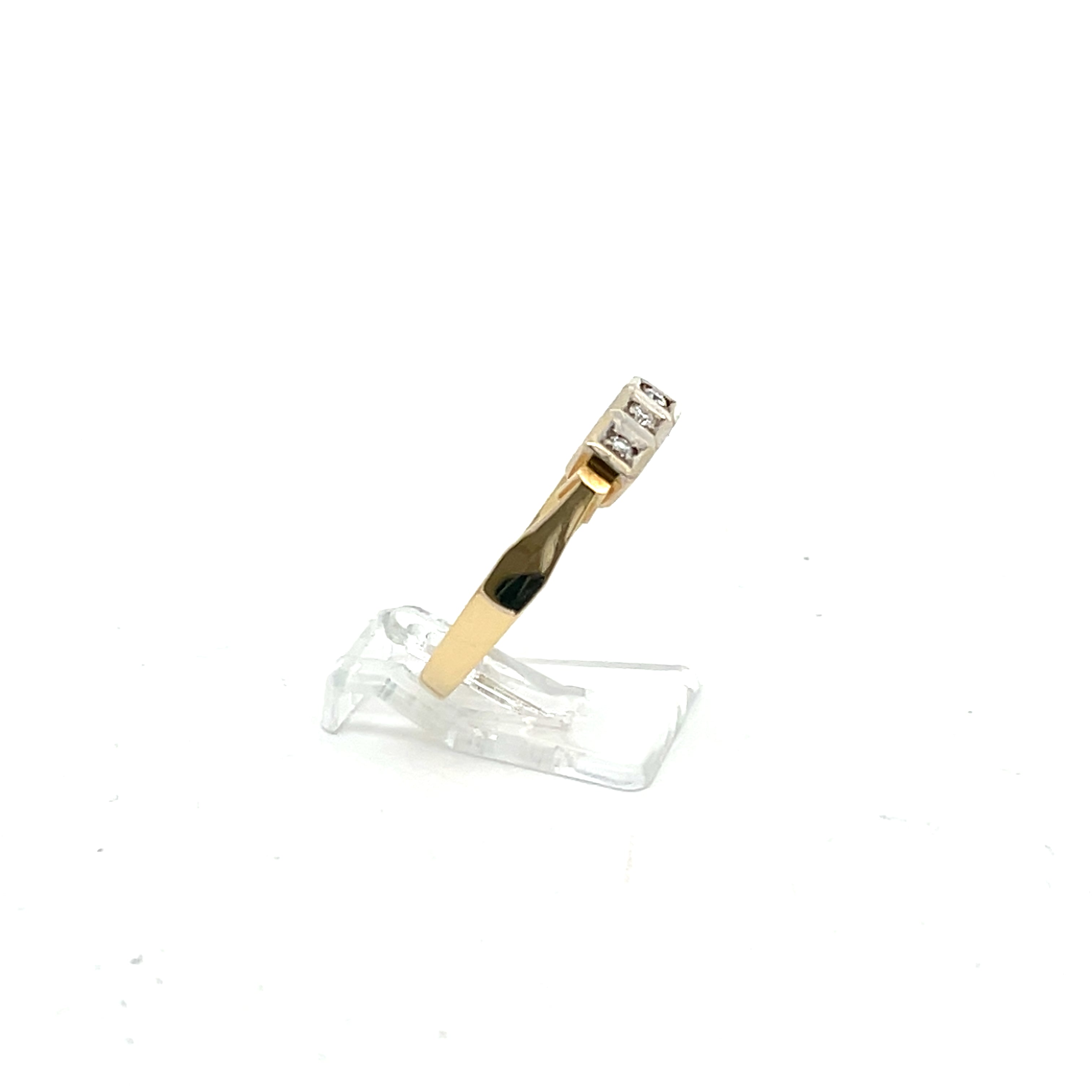 Brillant Damenring Gelbgold 585/14kt Gr.59