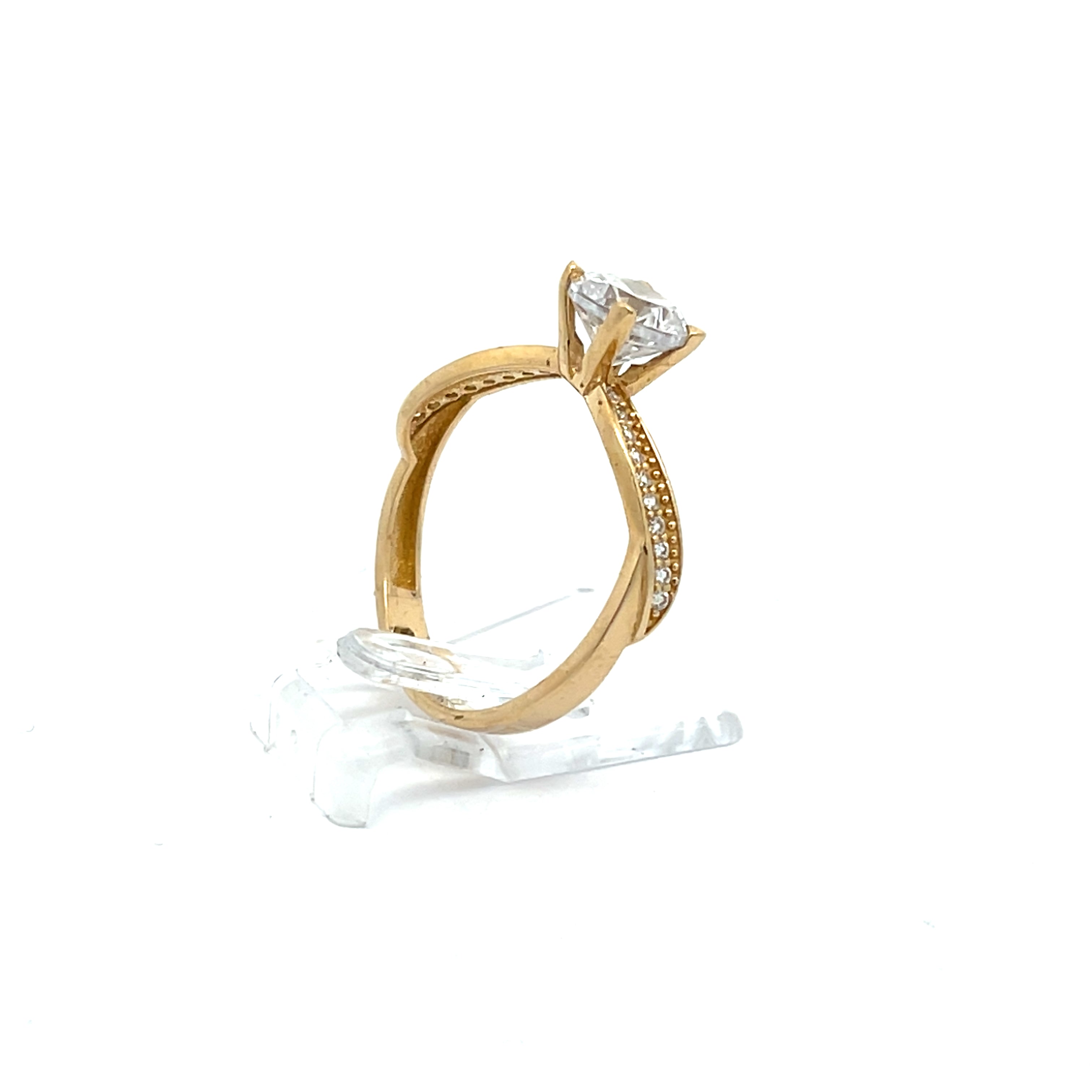 Ring Gelbgold 585/14kt Gr. 56