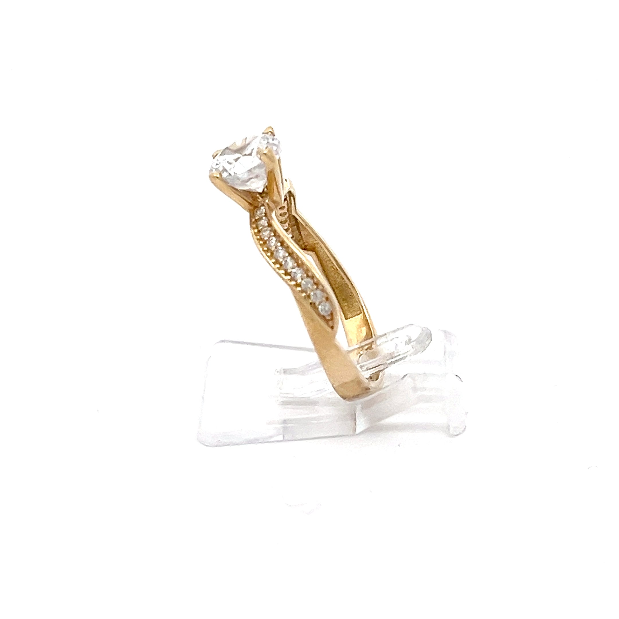Ring Gelbgold 585/14kt Gr. 56