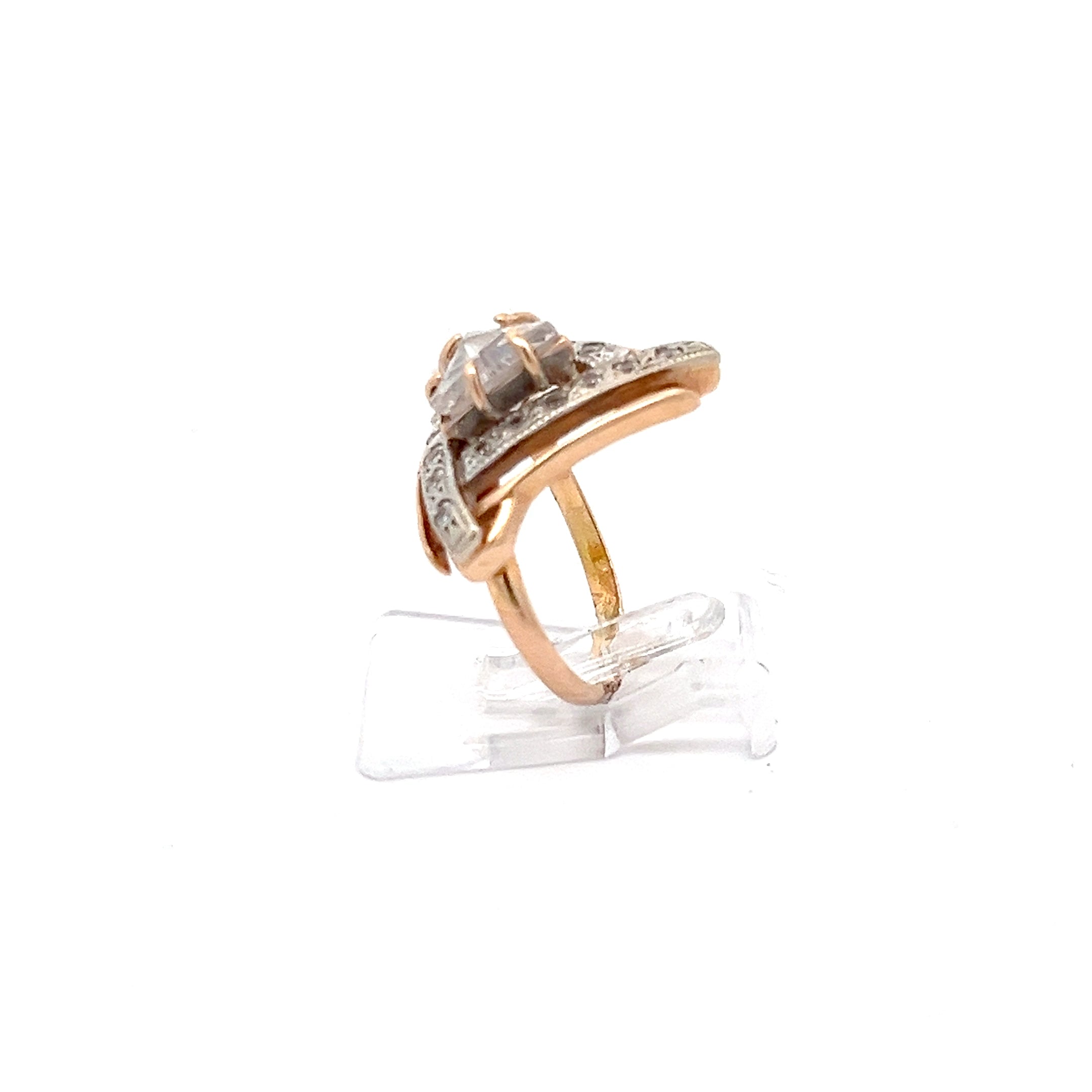 Ring Rotgold 585/14kt Gr. 48
