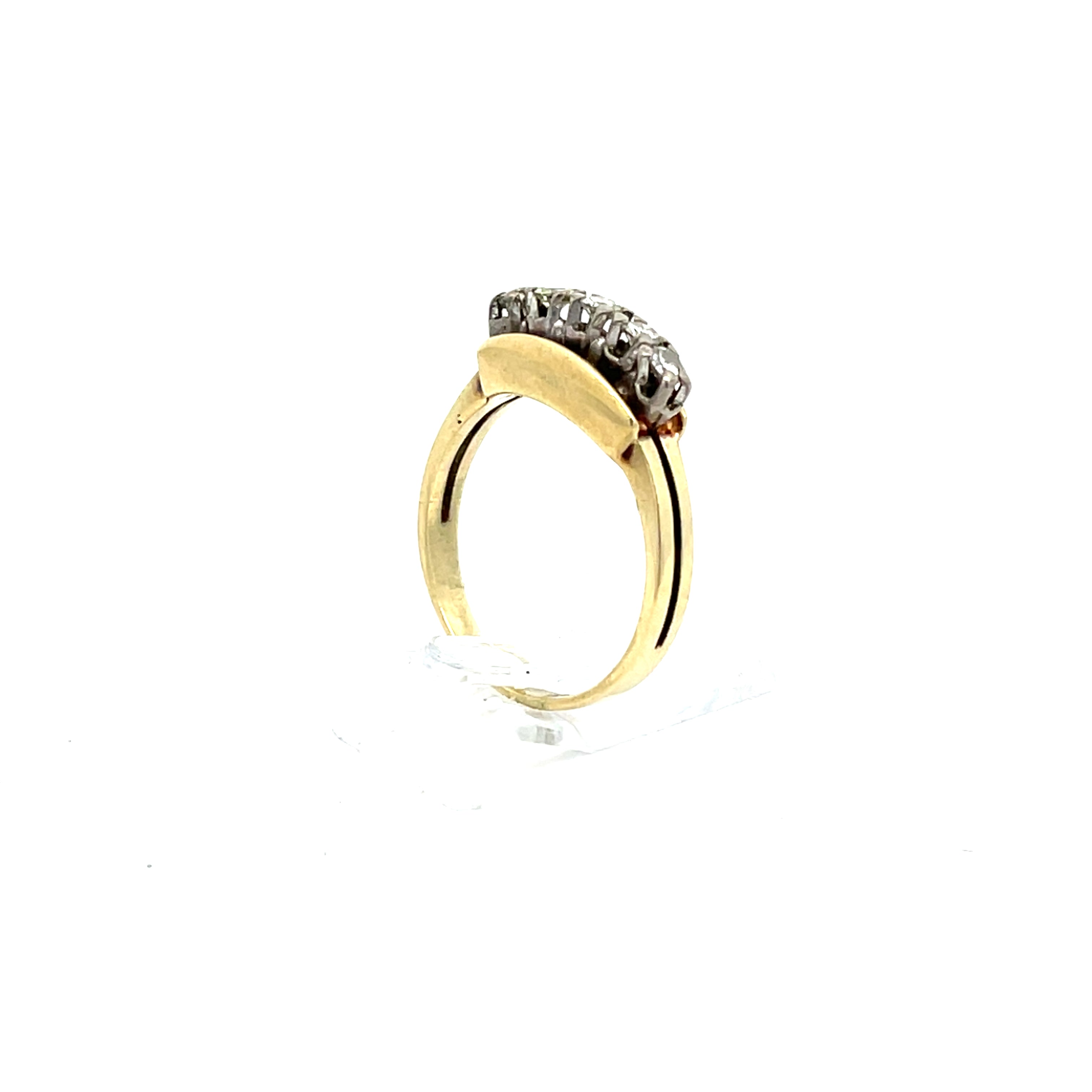 Brillant Damenring Gelbgold 585/14kt Gr.53