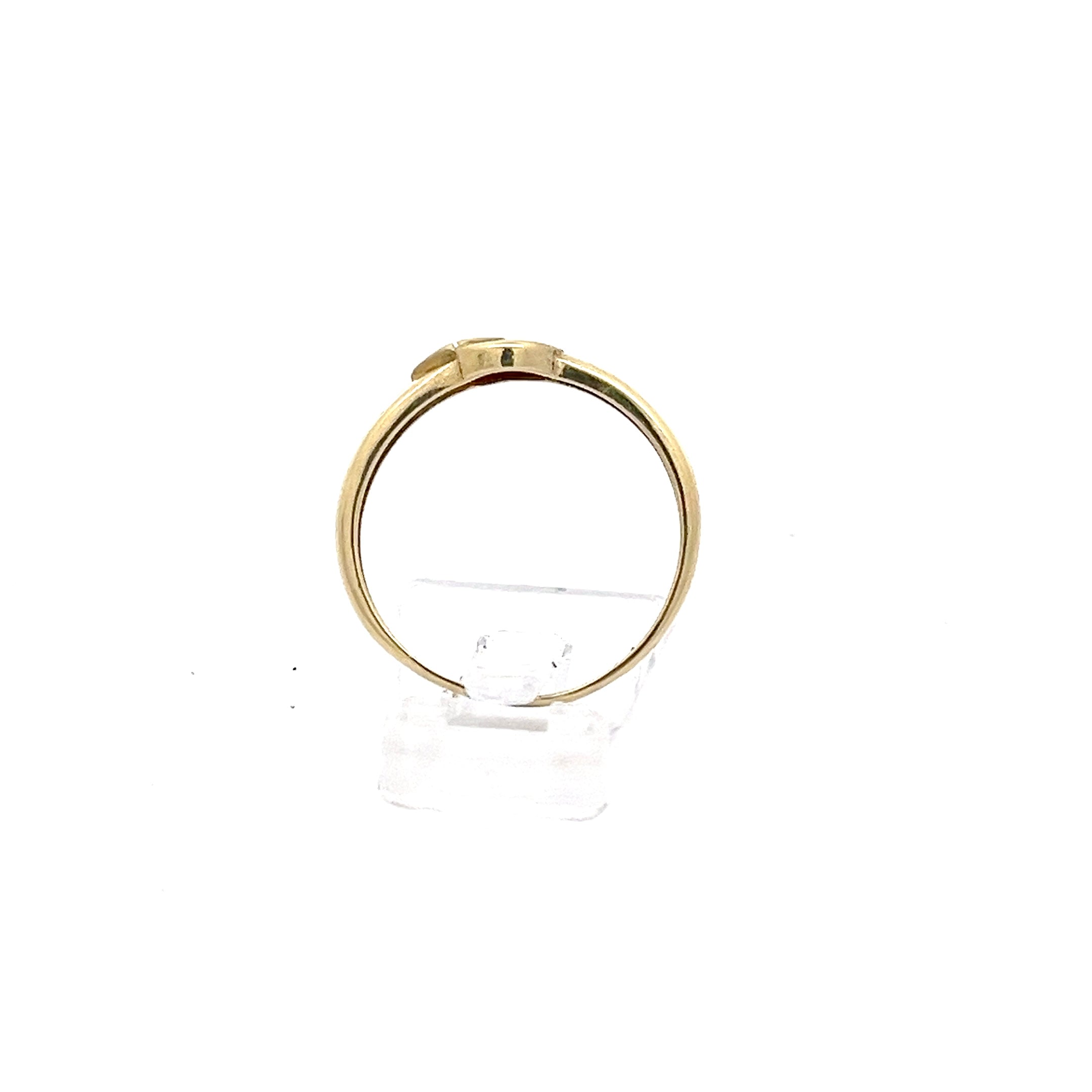 Diamantenring Gelb Gold 585 14 Karat