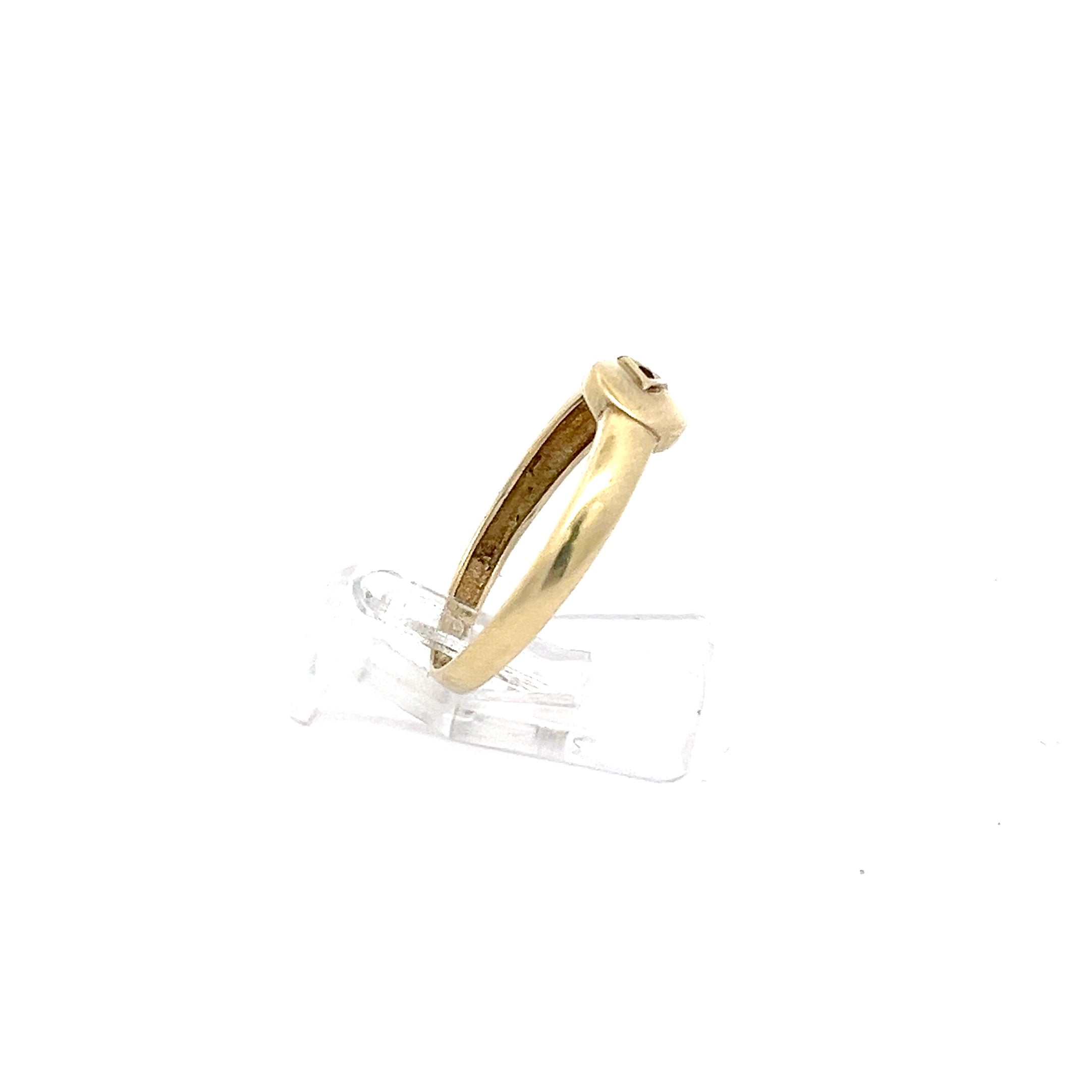Diamantenring Gelb Gold 585 14 Karat