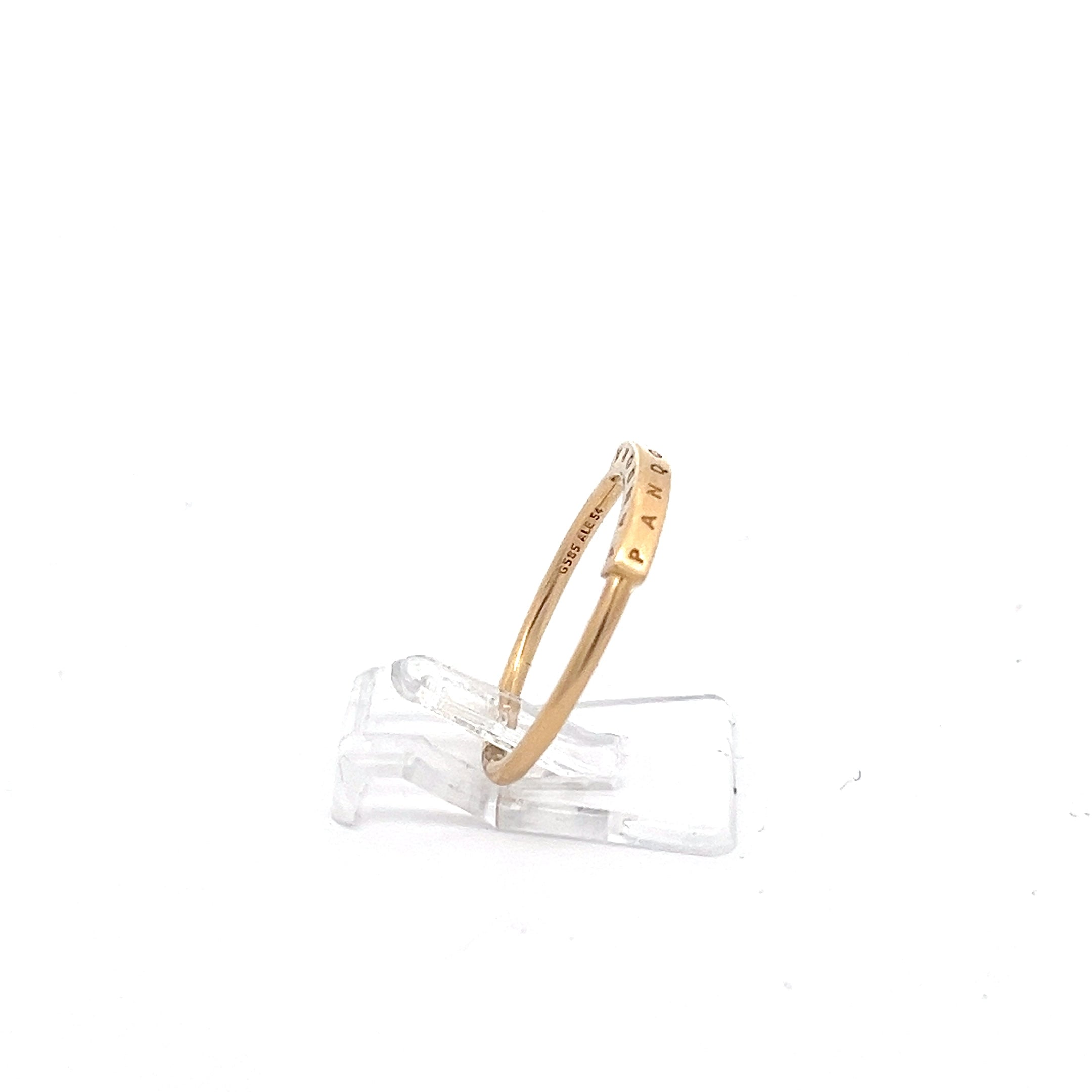 Pandora Signature I-D Ring Gelb Gold 585 14 Karat