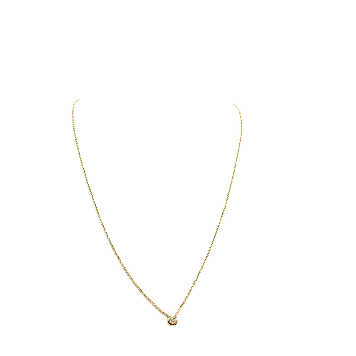 Diamantkette Gold 585/14kt ca.44 cm