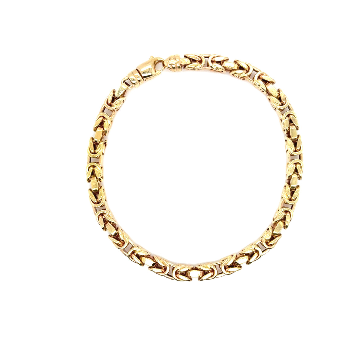 Königskettenarmband Gelbgold 585/14kt ca.23cm