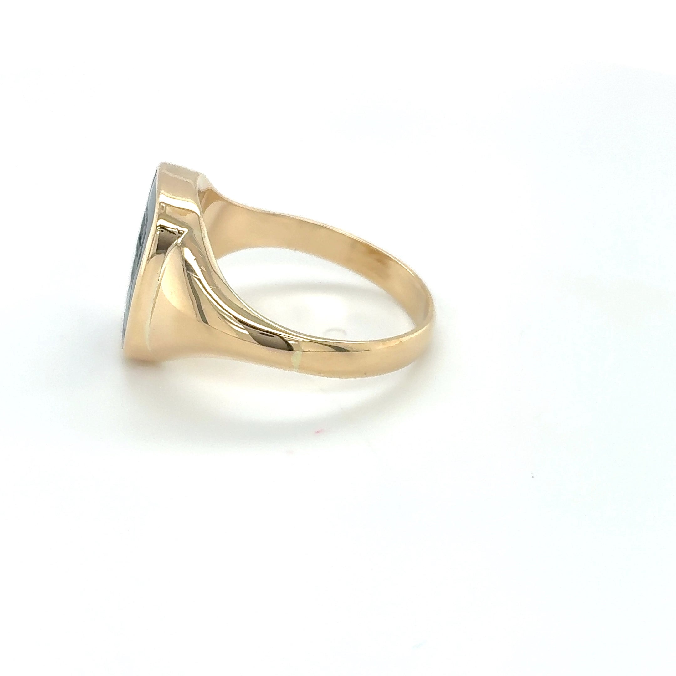 Siegelring 585 Gelbgold 14kt Ring Gold Gr. 66