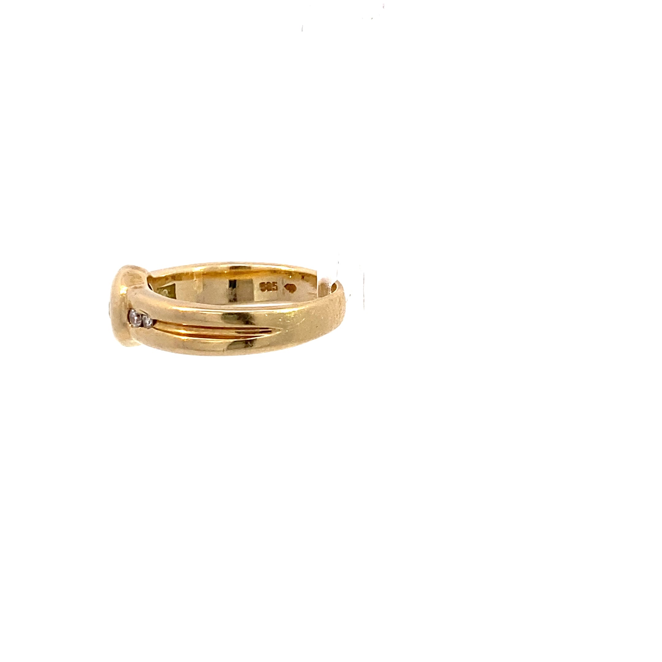 Brillantenring Gelbgold 585