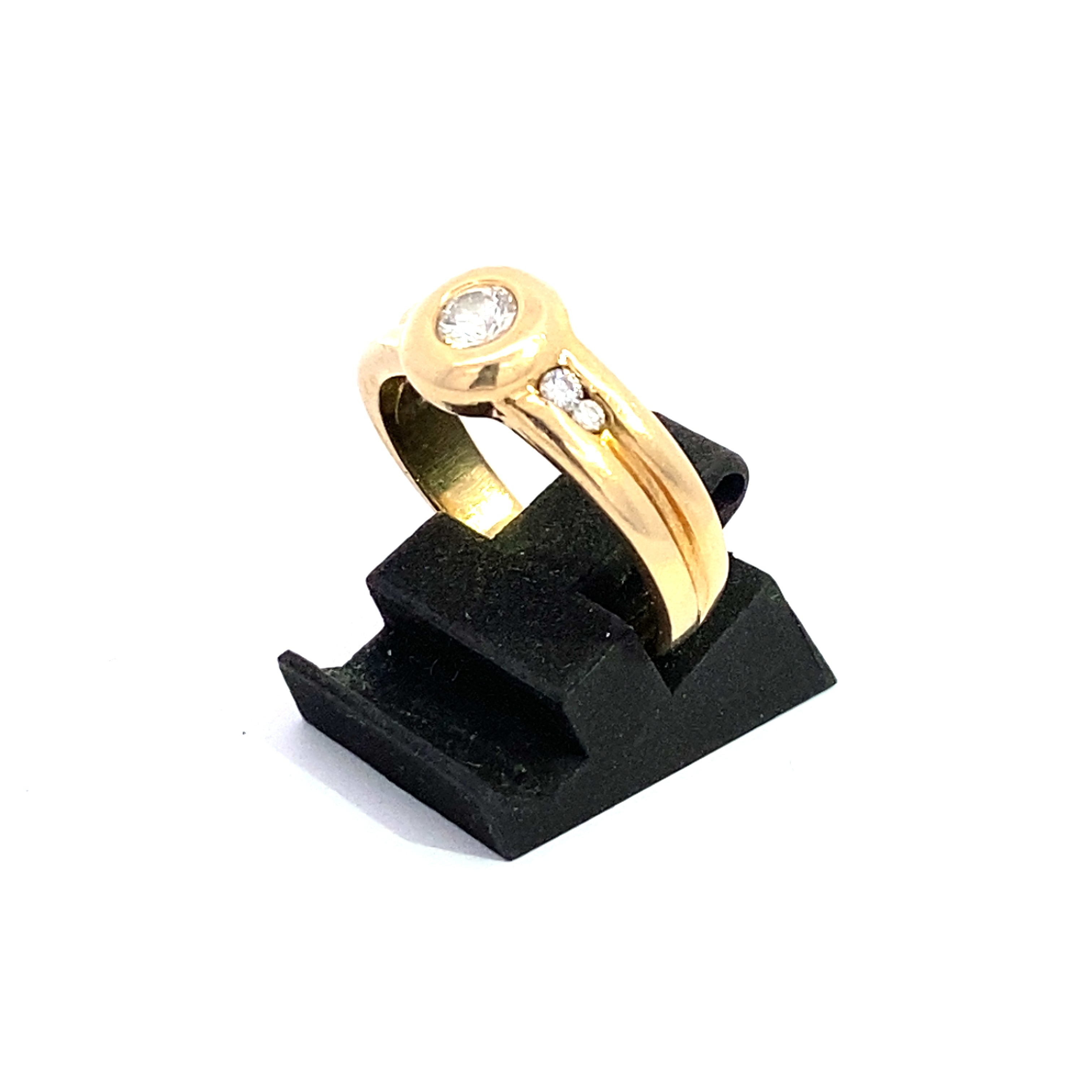 Brillantenring Gelbgold 585