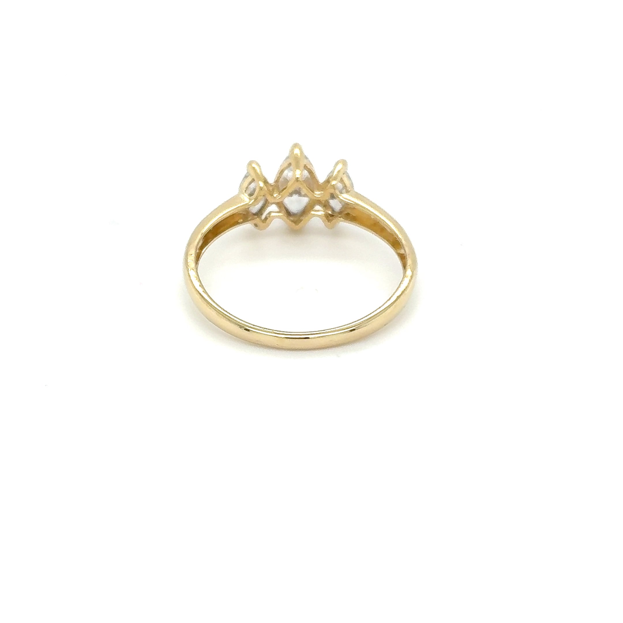 Damenring Gelbgold 585 14kt Gold Gr.57