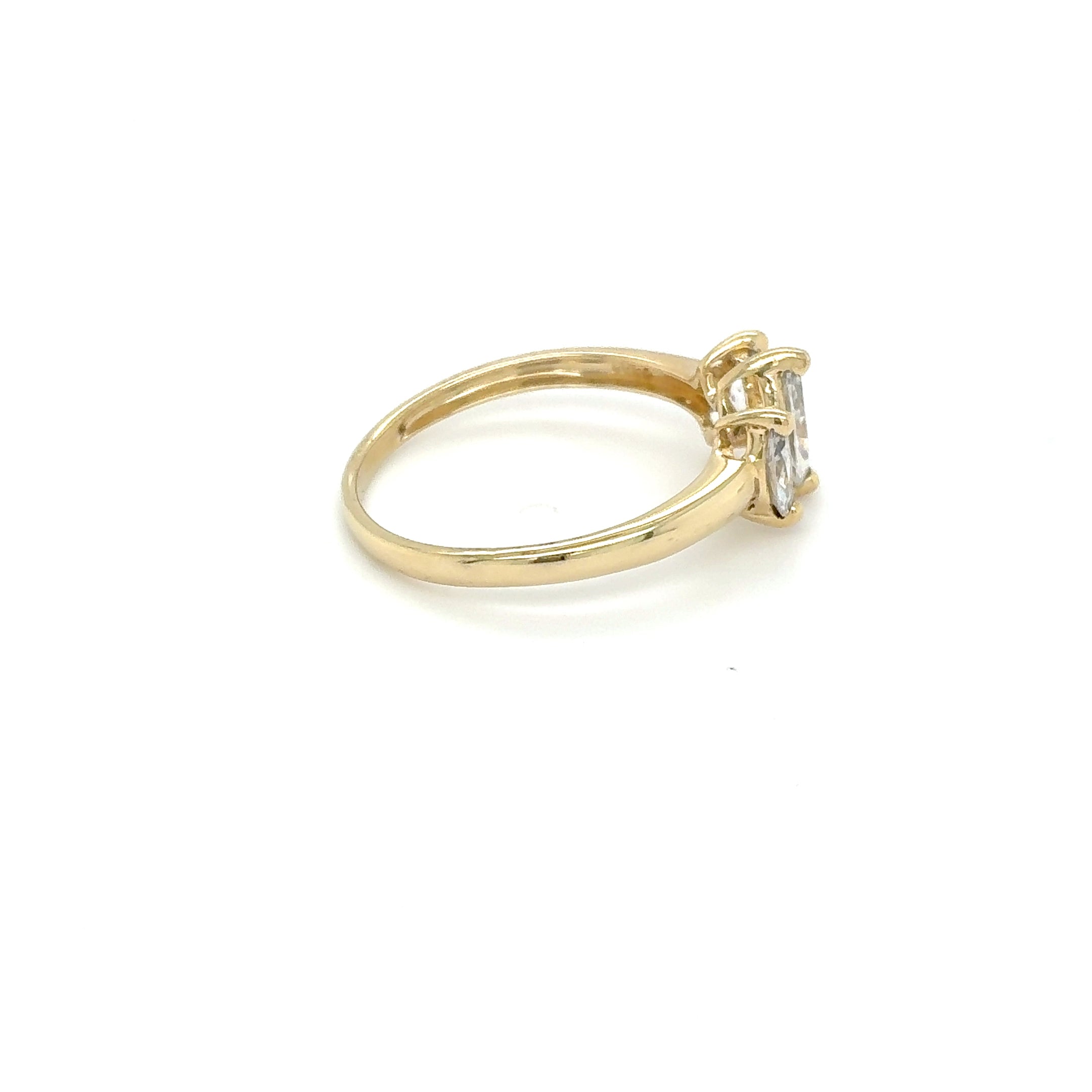 Damenring Gelbgold 585 14kt Gold Gr.57