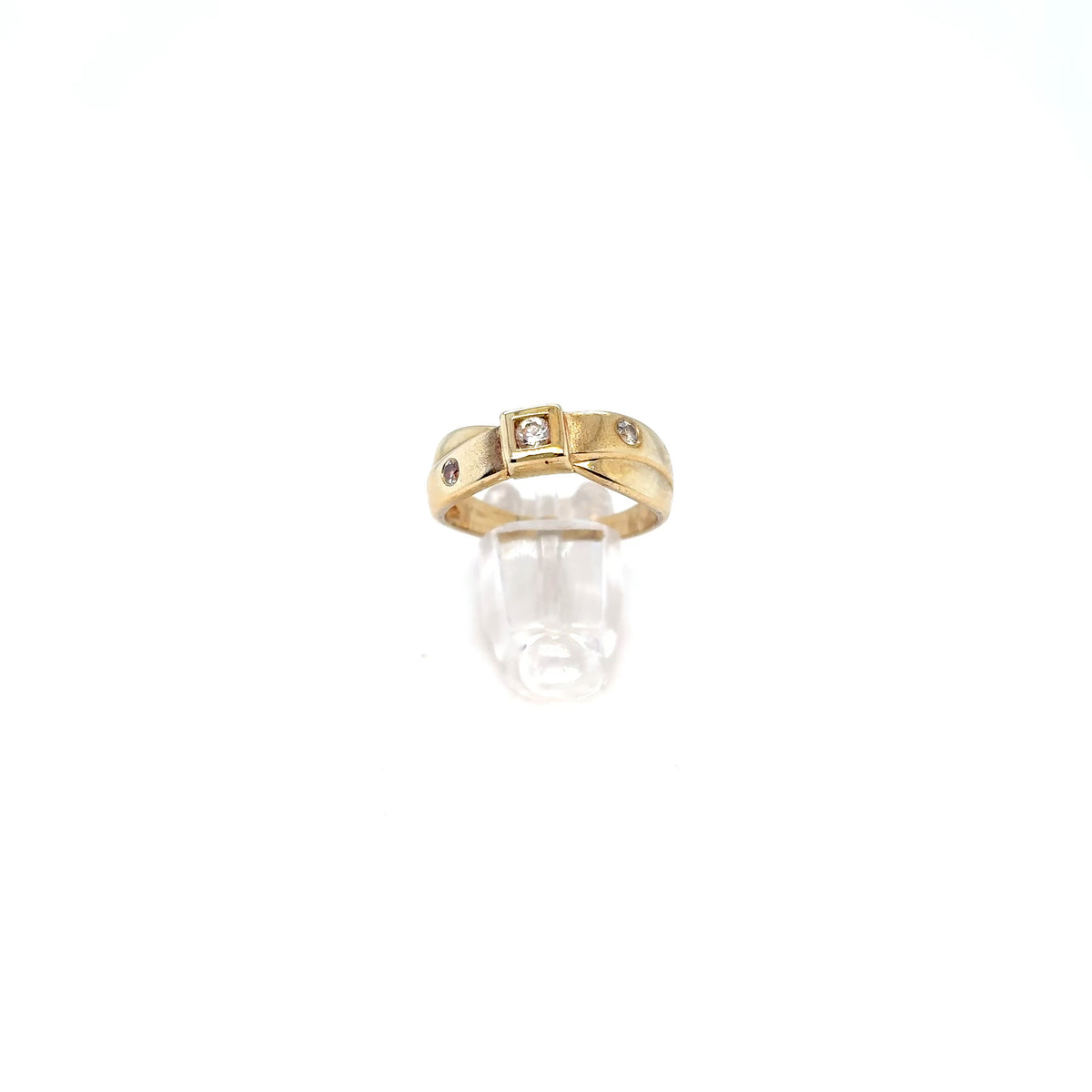 Ring Gelbgold 333/8kt Schmuckstein