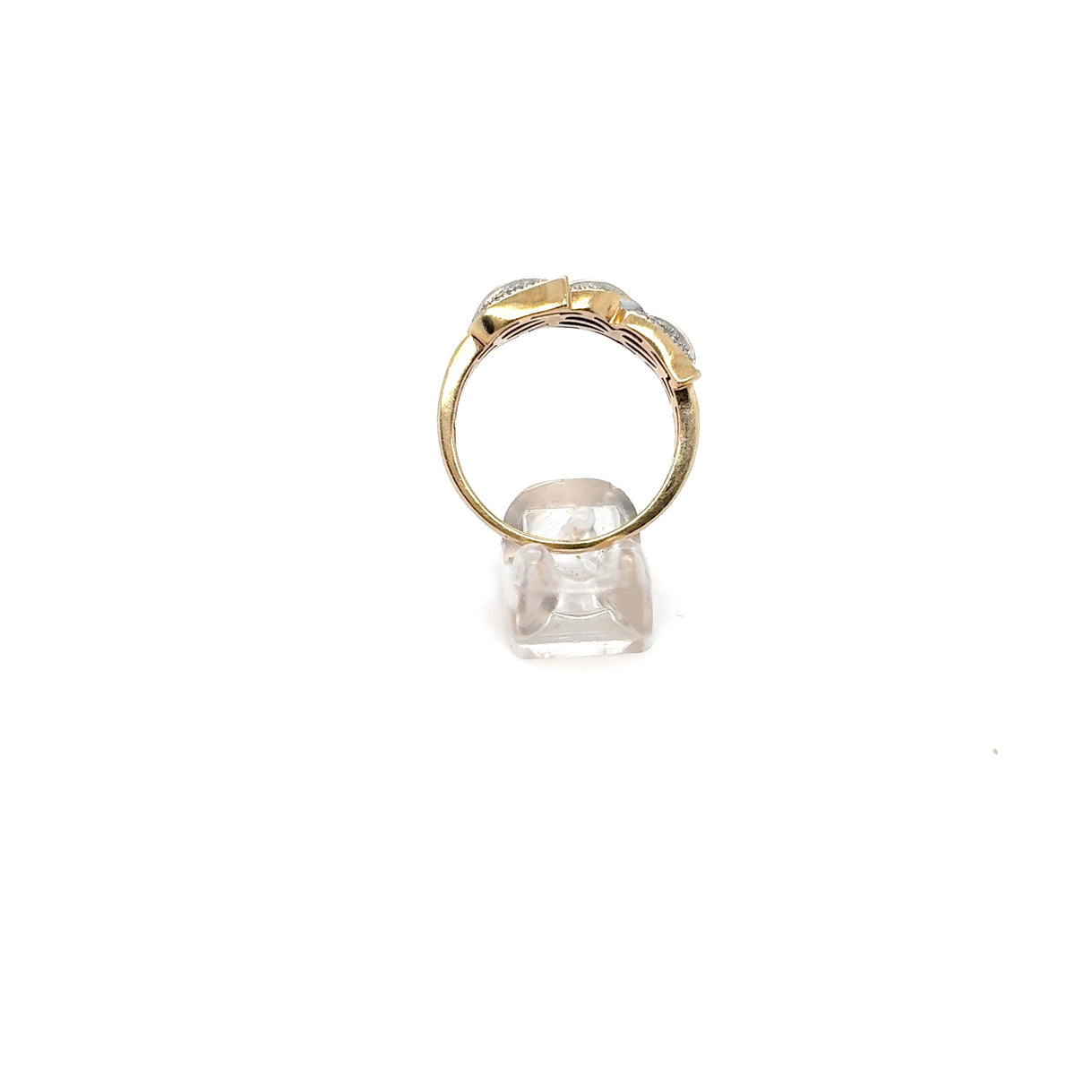 Diamantring Gelbgold 375/9kt