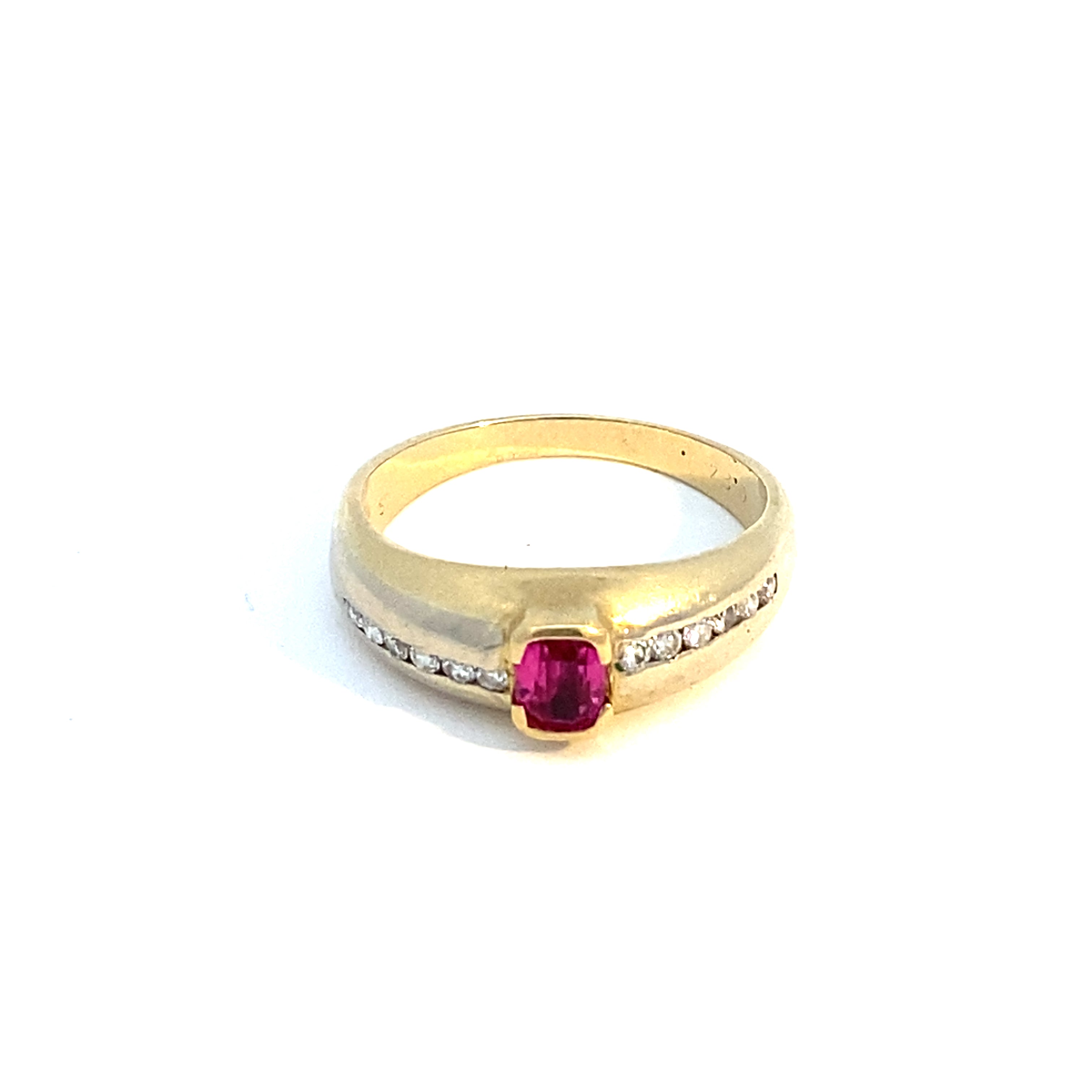 Damenring Gelbgold 585