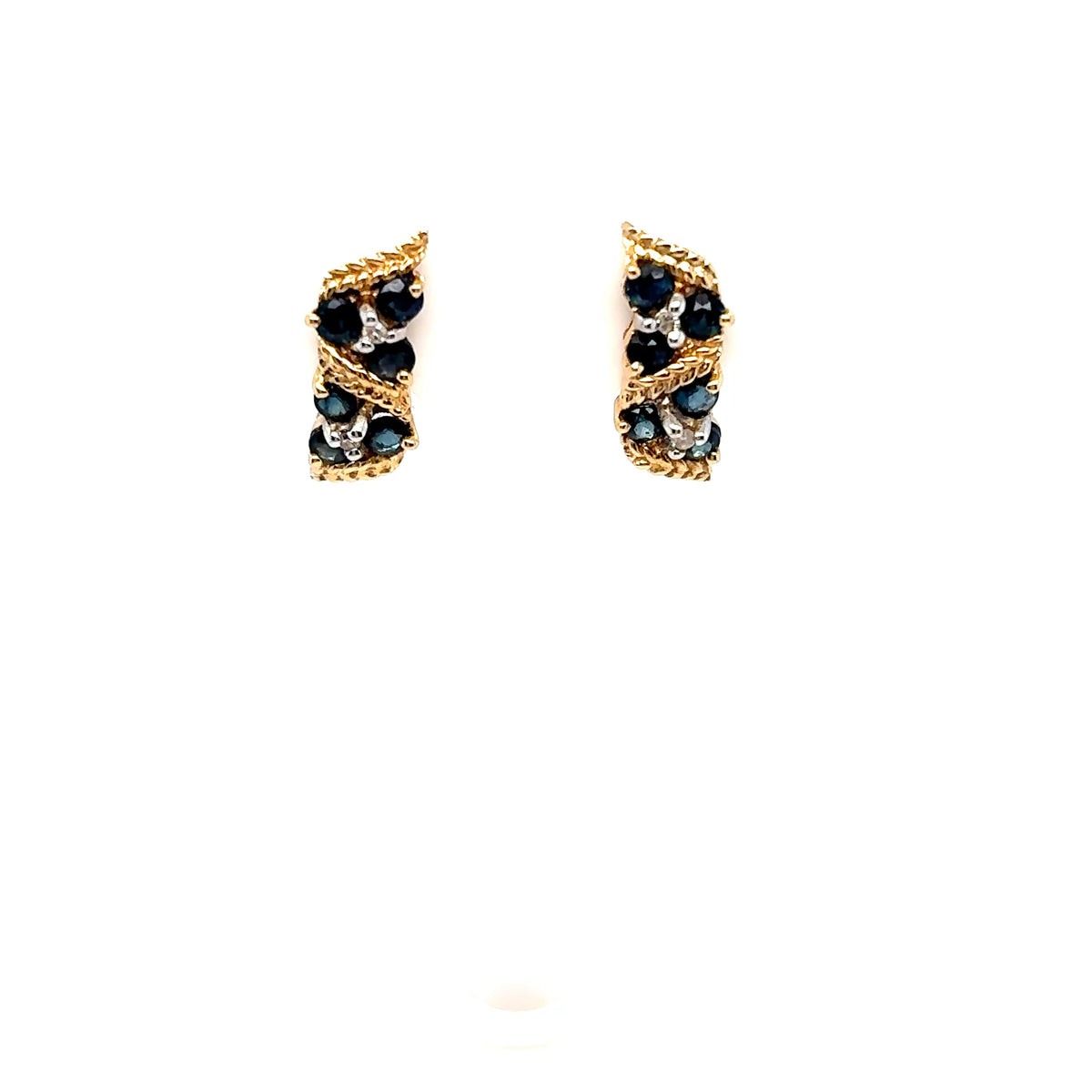 Diamant Ohrringe Gelbgold