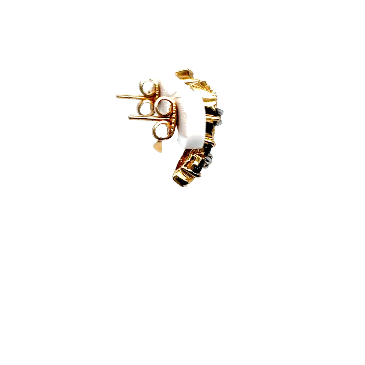 Diamant Ohrringe Gelbgold