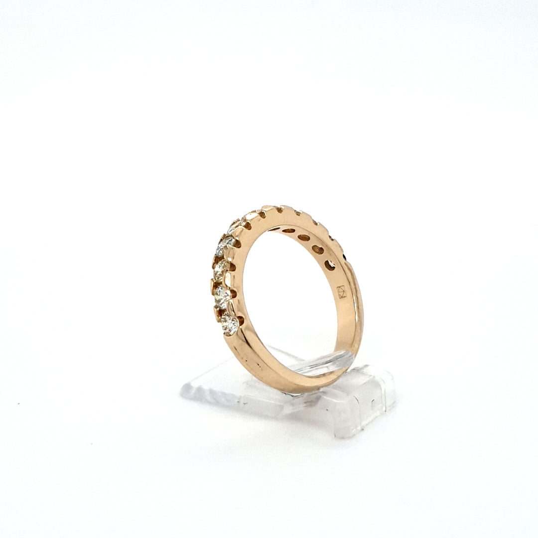 Ring Gelb Gold 585 Brillanten Schmuck Geschenk Damen