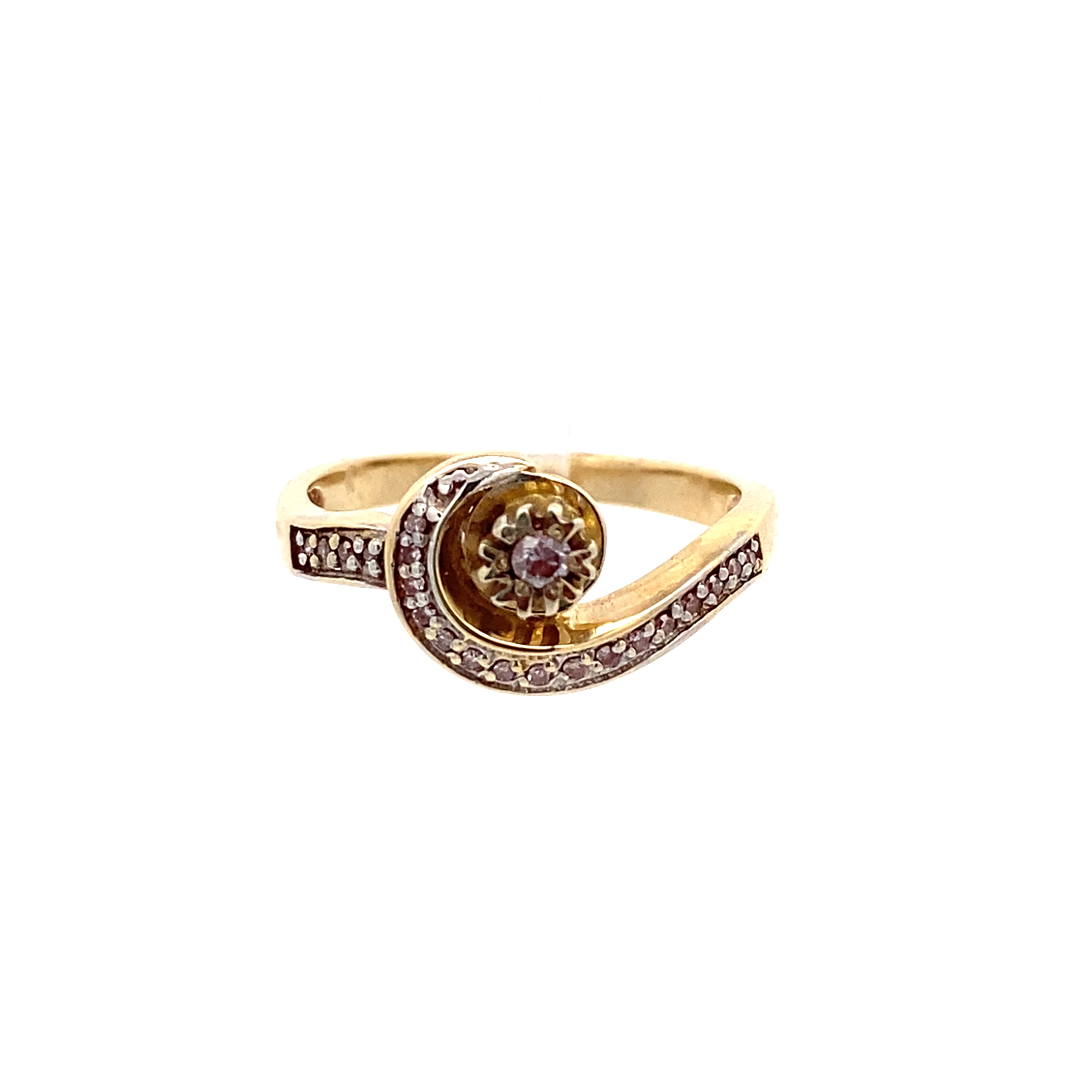 Brillantenring Gelbgold 585