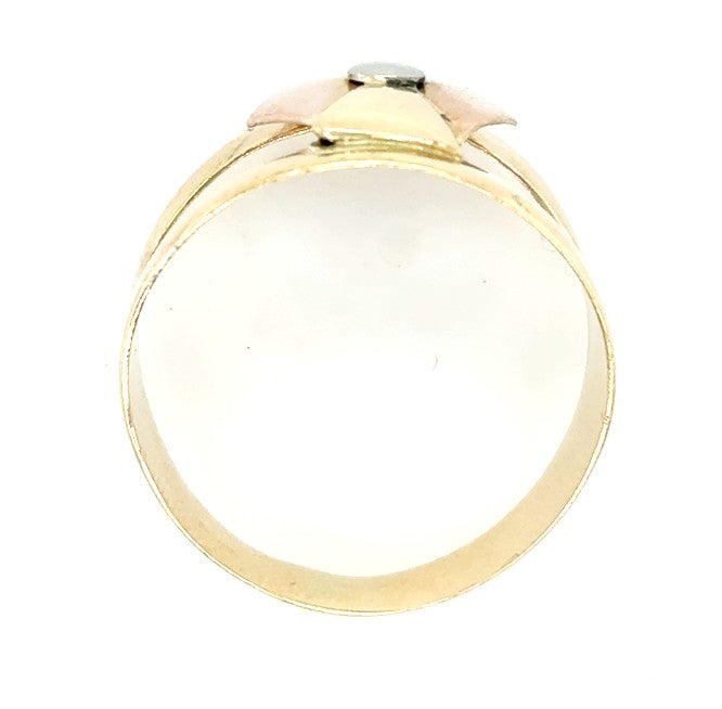 Damenring Gelbgold 585/14kt Gr. 60