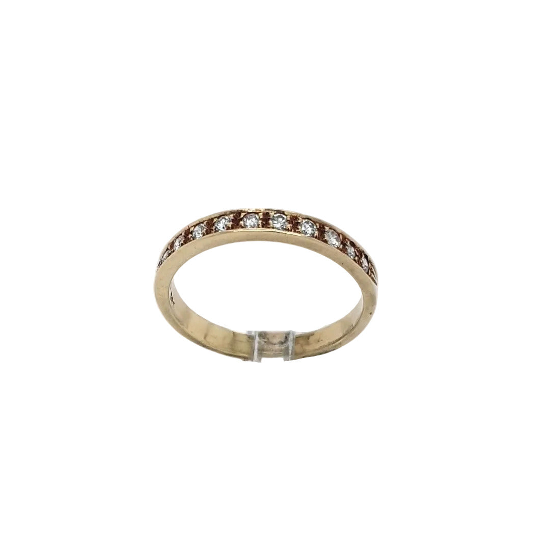 Ring Gelb Gold 585 Brillanten Diamant Schmuck Damen
