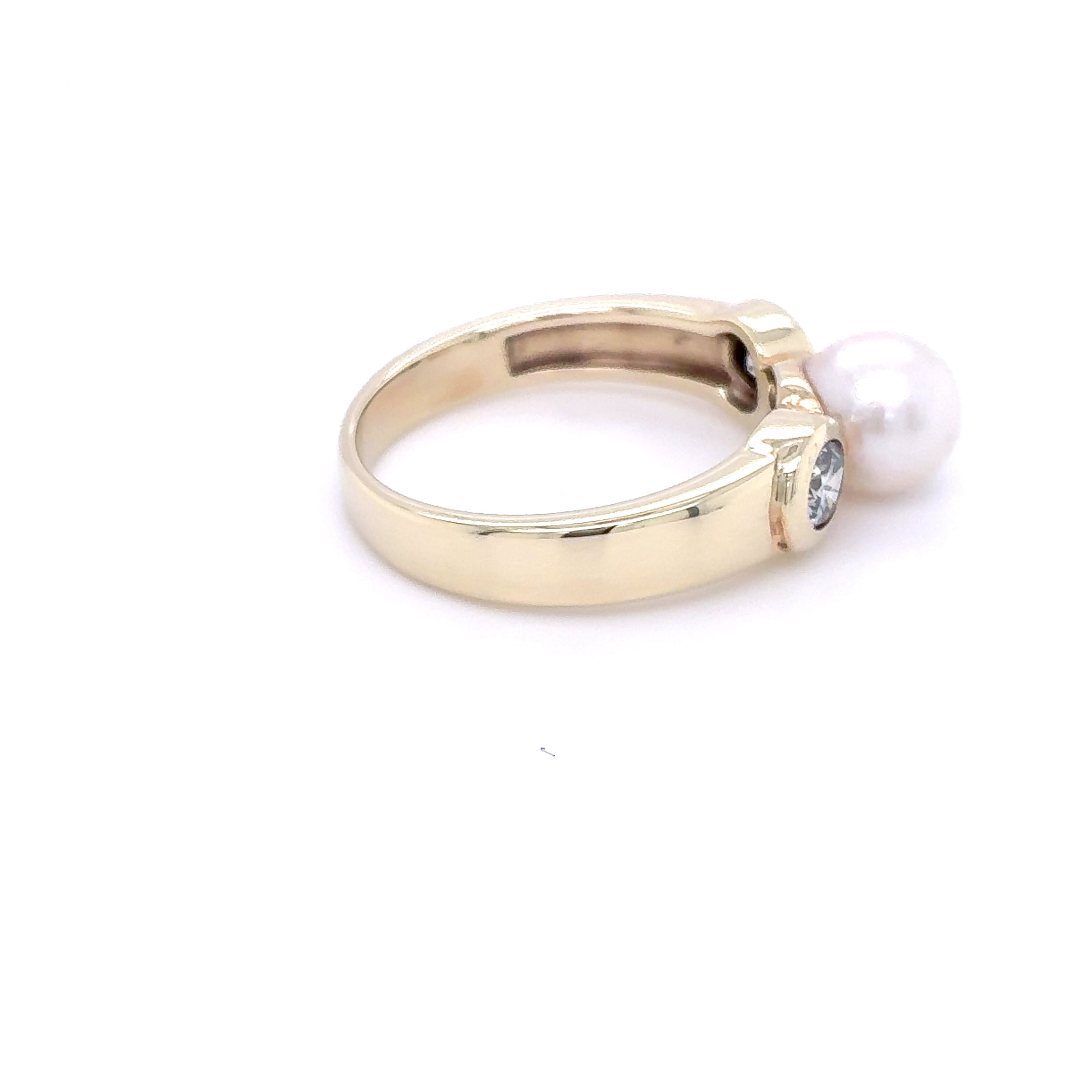 Damenring 333 Gelbgold 8kt Gold Gr. 58